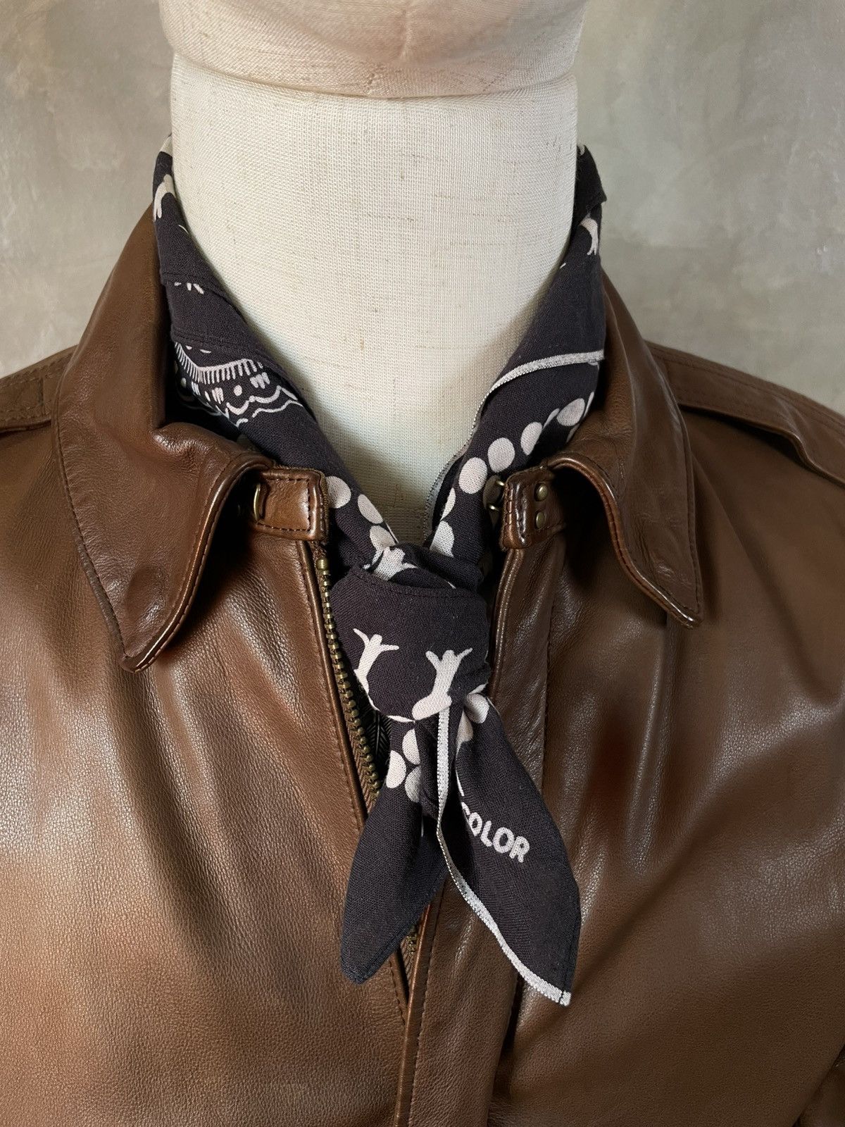 Polo Ralph Lauren Polo Ralph Lauren A-2 Flight Leather Jacket Size US M / EU 48-50 / 2 - 4 Thumbnail