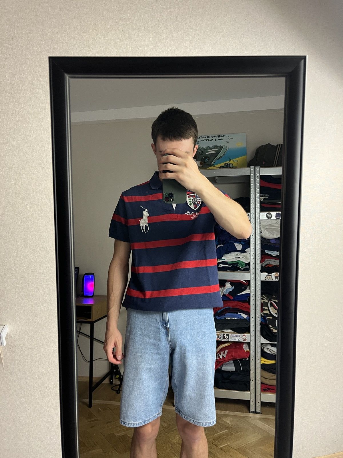 Polo Ralph Lauren Vintage Polo Ralph Lauren Rugby Polo Shirt PRLAC Big Pony Size US M / EU 48-50 / 2 - 9 Thumbnail
