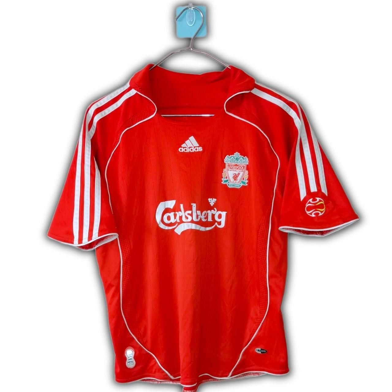 Adidas Fc Liverpool England 2007 2008 Away shirt jersey t Size US XS / EU 42 / 0 - 3 Thumbnail