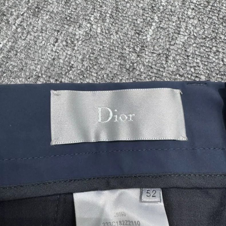 Dior Dior Solid color wool casual pants 2505-Nextarrow Size US 36 / EU 52 - 3 Thumbnail