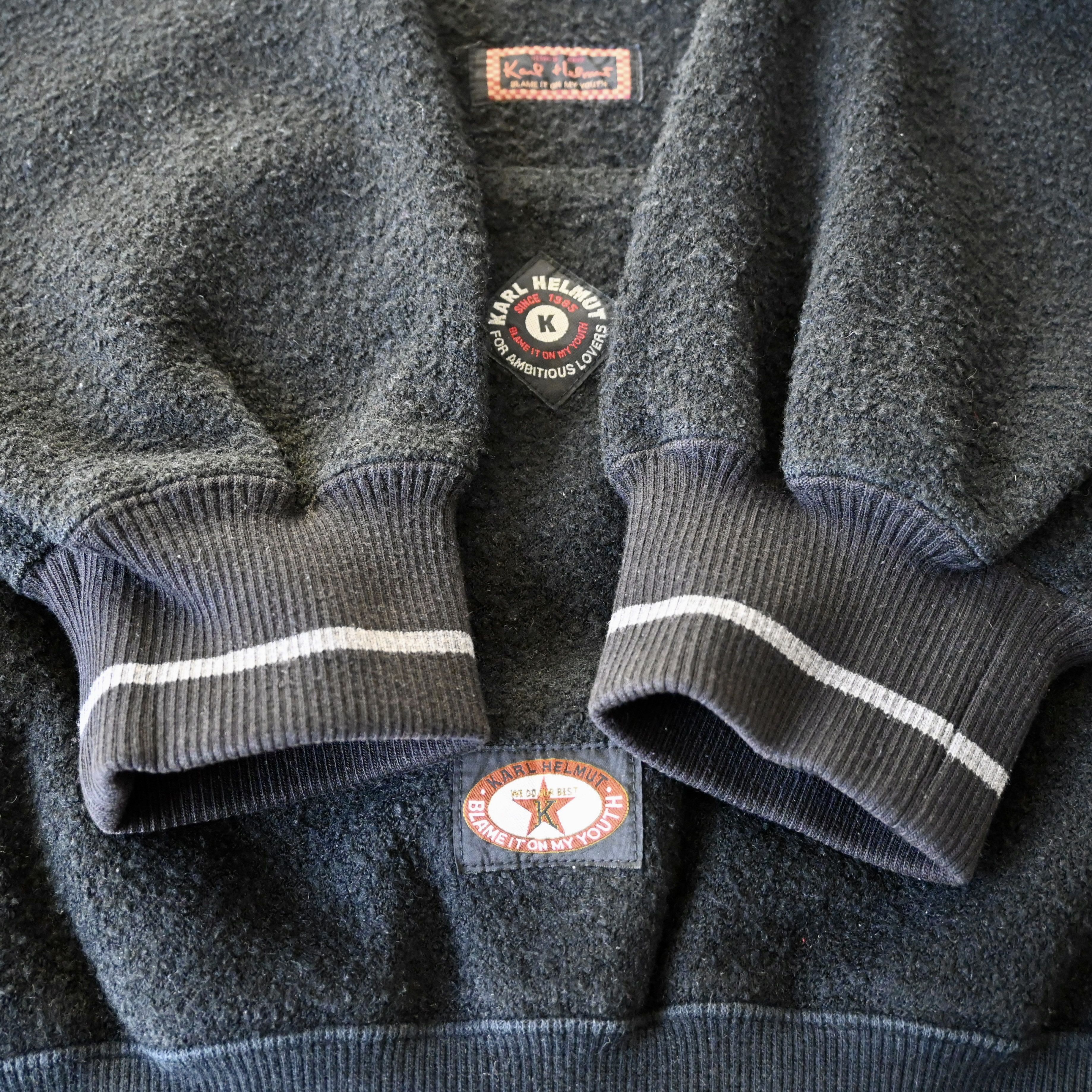 Karl Helmut VTG Karl Helmt pile shell pullover bomber jkt, made in Japan Size US M / EU 48-50 / 2 - 15 Thumbnail