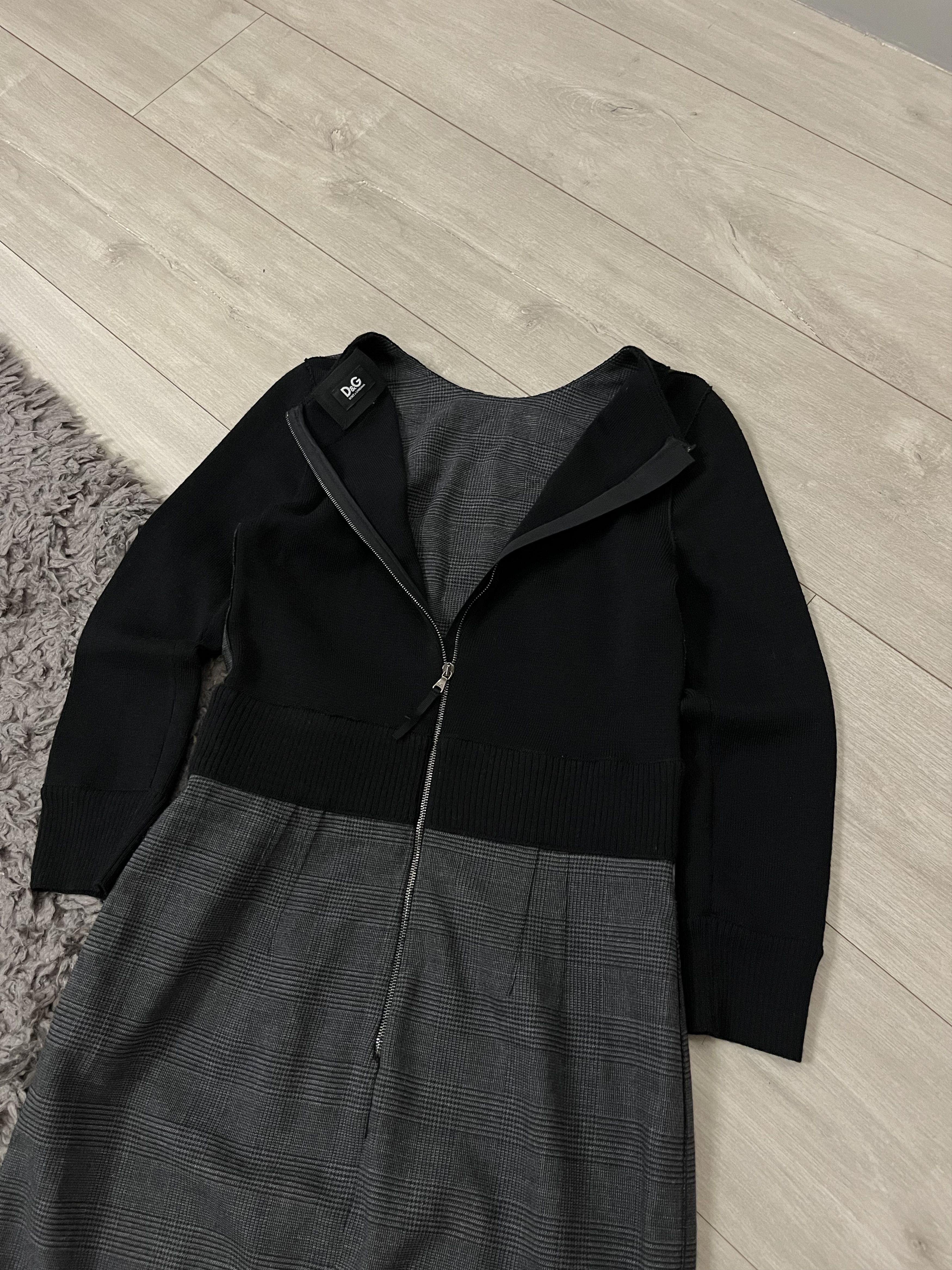 Dolce & Gabbana 🔥00'S DOLCE & GABBANA ARCHIVE WOOL SILK LINED VINTAGE DRESS Size M / US 6-8 / IT 42-44 - 9 Thumbnail
