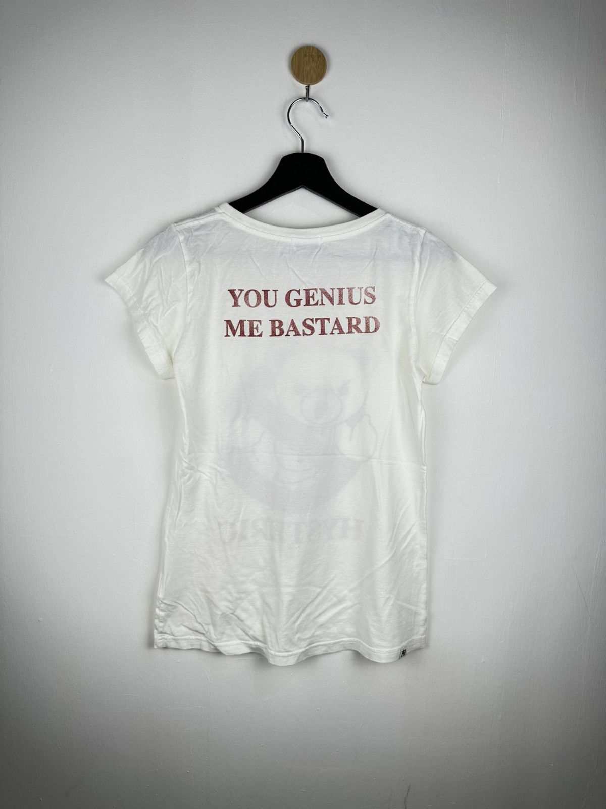 Hysteric Glamour Hysteric Glamour You Genius Me Bastard Tee Size M / US 6-8 / IT 42-44 - 2 Thumbnail
