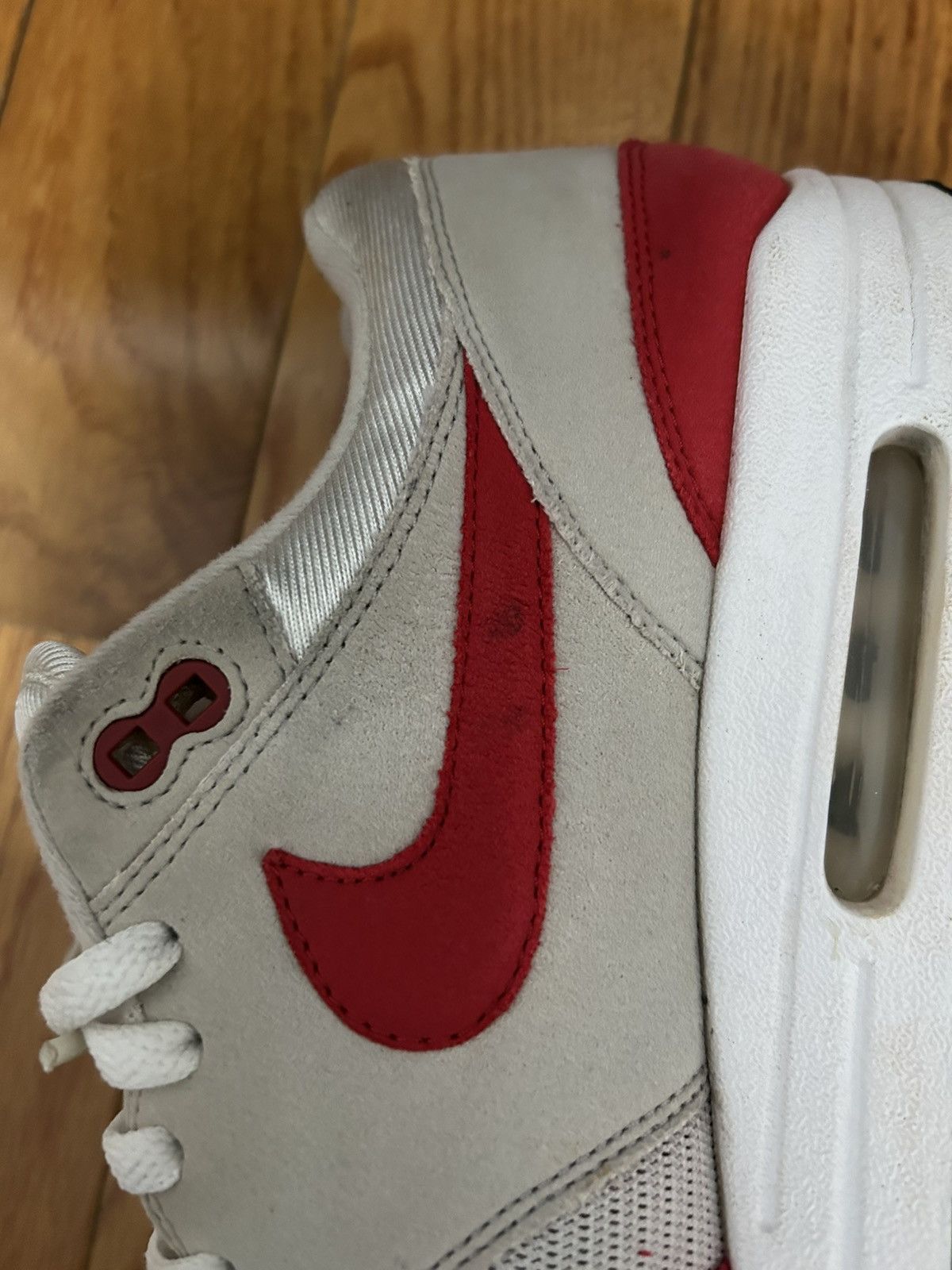 Nike Nike Air Max 1 Anniversary Red Size US 12 / EU 45 - 6 Thumbnail