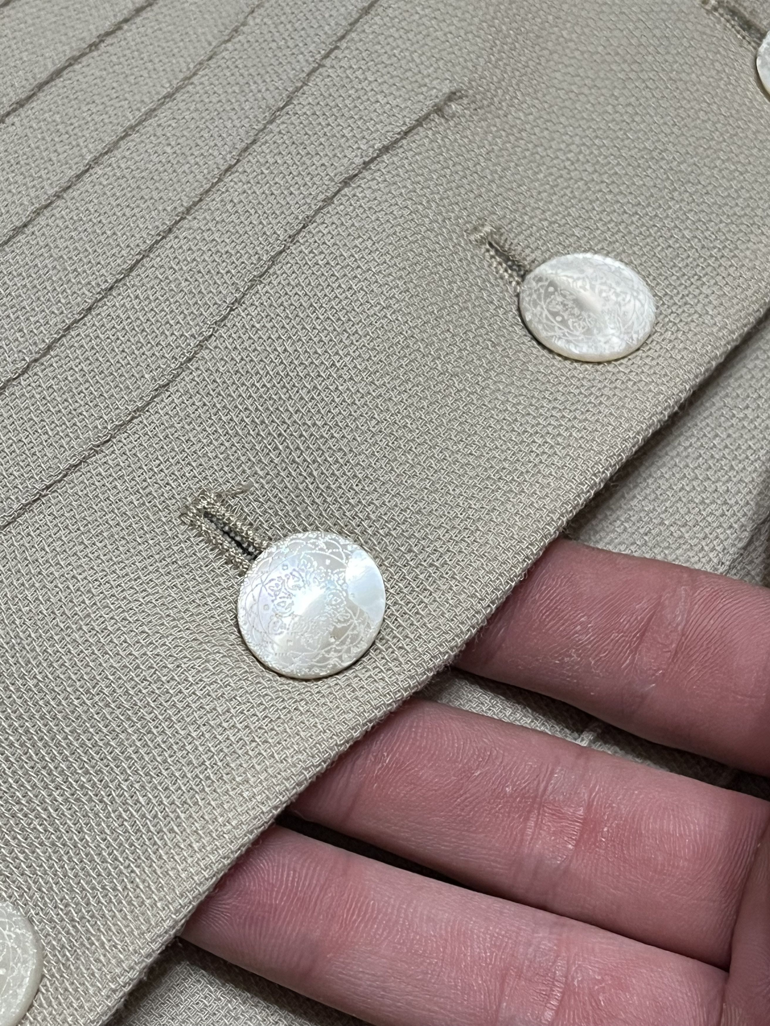 Valentino Vintage Women's Valentino Miss V Blazer Made in Italy sz 48 Size L / US 10 / IT 46 - 3 Thumbnail