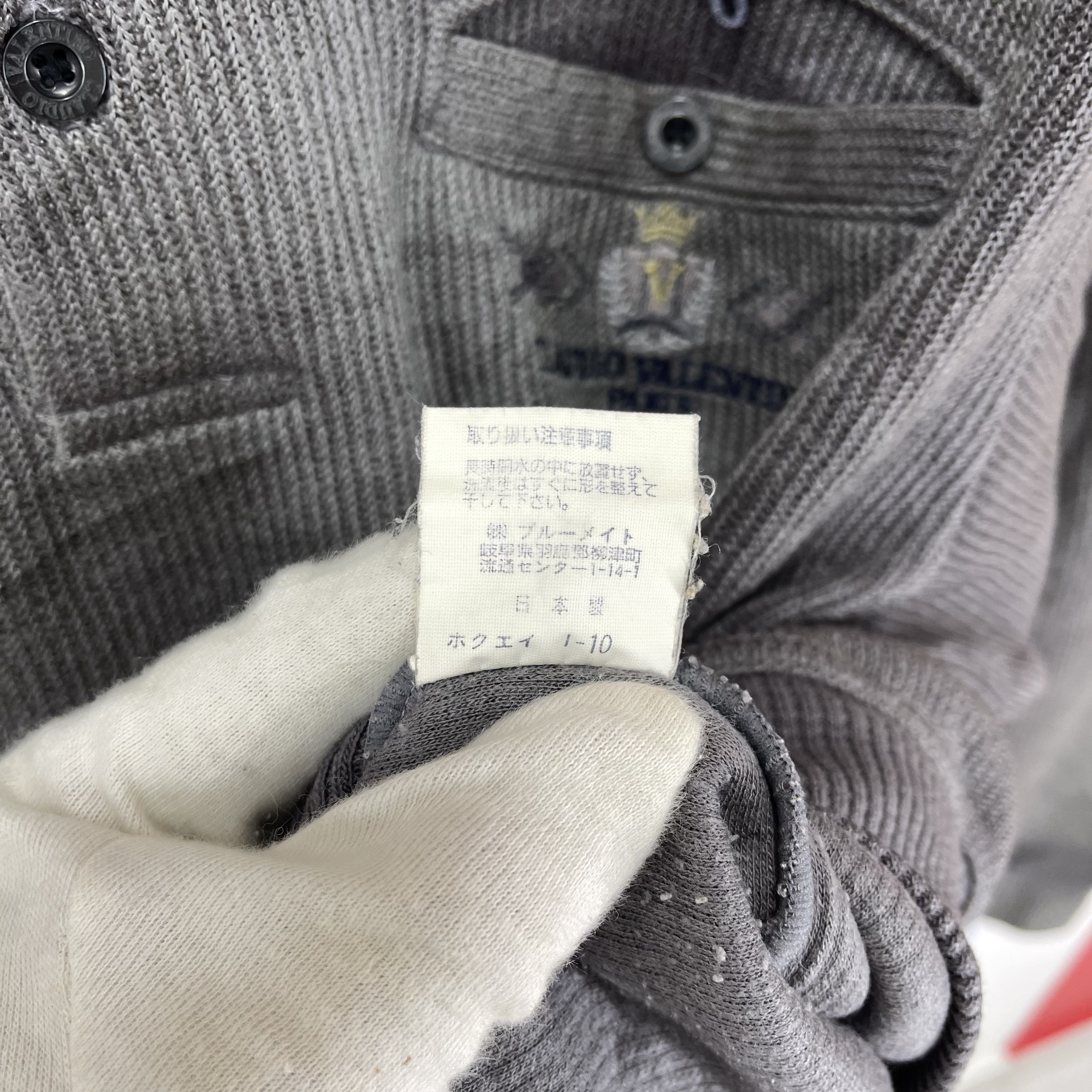 Other CLAUDIO VALENTINO Single Pocket Sweatshirt #1707/06 Size US M / EU 48-50 / 2 - 7 Thumbnail