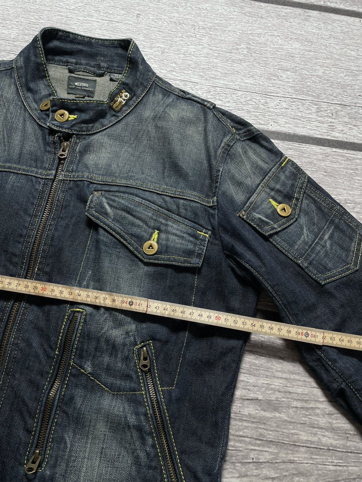 G-Star G-Star Raw Avant Garde Cropped Denim Jacket Size US L / EU 52-54 / 3 - 10 Thumbnail