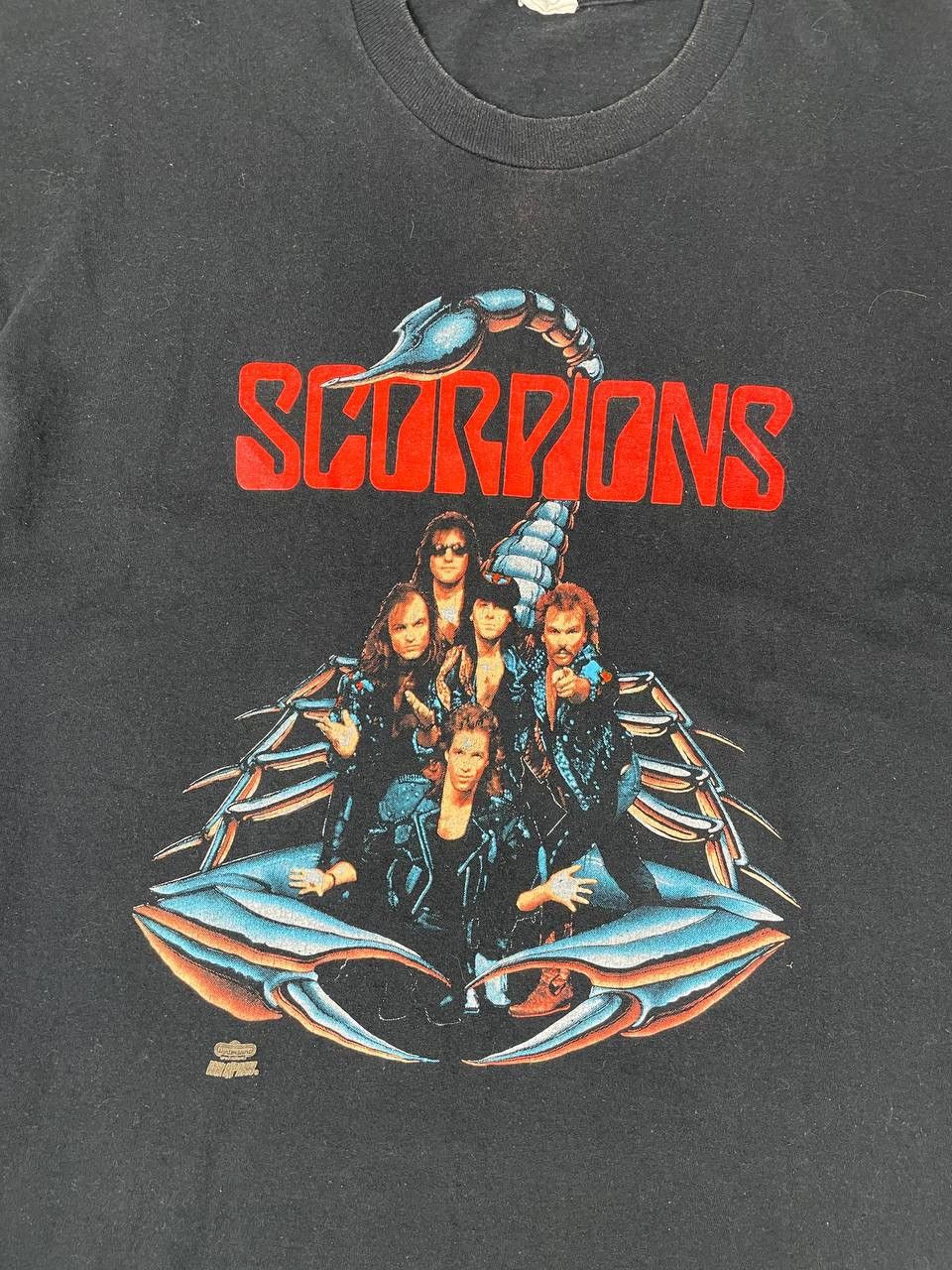 Band Tees Vintage Scorpions T-Shirt 90s Single Stitch Winterland Rock Size US L / EU 52-54 / 3 - 3 Thumbnail