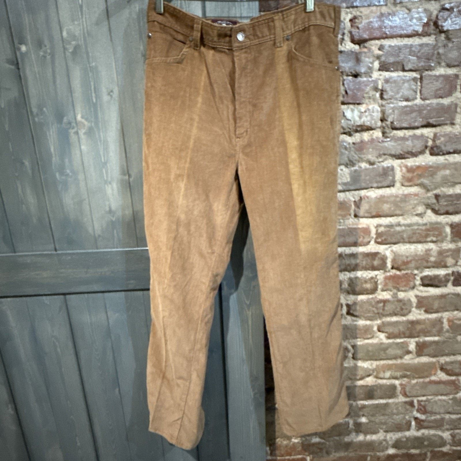 Other Vintage 80s Dead Stock Great Plains Camel Corduroy 36x32 Size US 36 / EU 52 - 5 Thumbnail