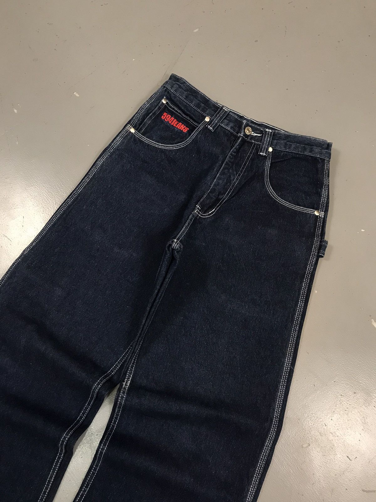 Southpole Vintage 594 SpellOut embroidered denim Size US 28 / EU 44 - 5 Thumbnail