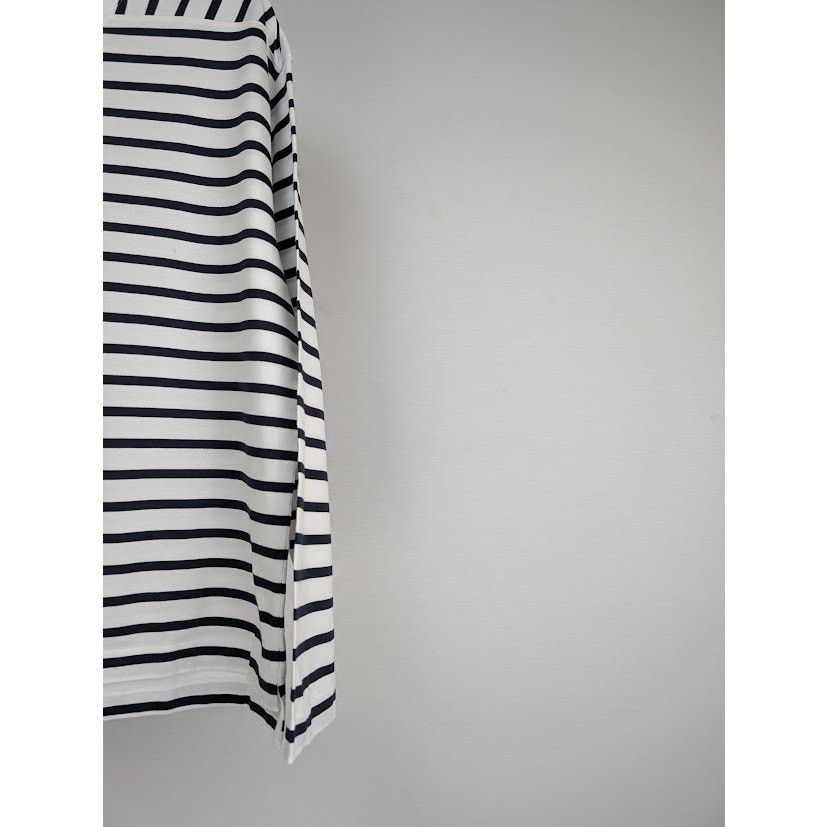 Loro Piana o1rshd1 Men's T-Shirt ML Riomaggiore in Black/White Size US XXL / EU 58 / 5 - 3 Thumbnail