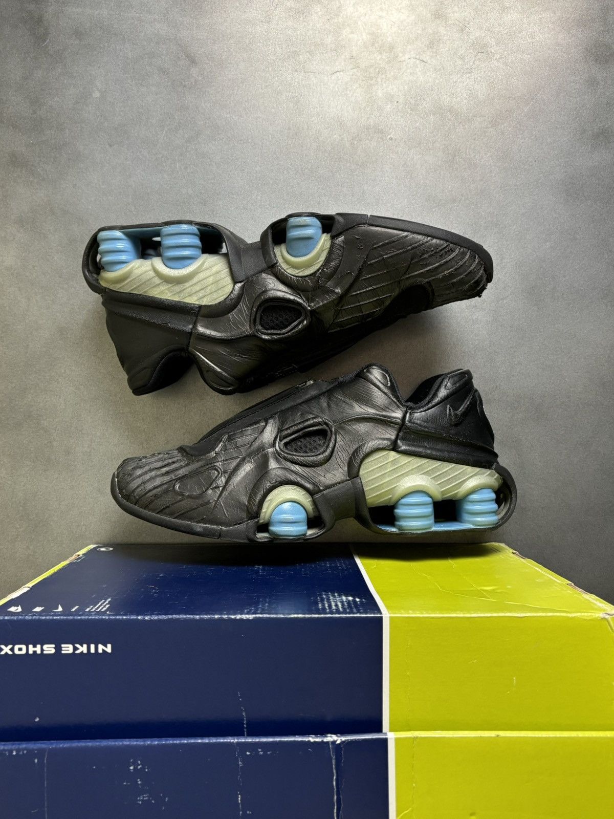 Nike × Vintage 2001 Nike Shox XT Coastal Blue OG Vintage 173327 041 Mens 9 Size US 9 / EU 42 - 2 Thumbnail