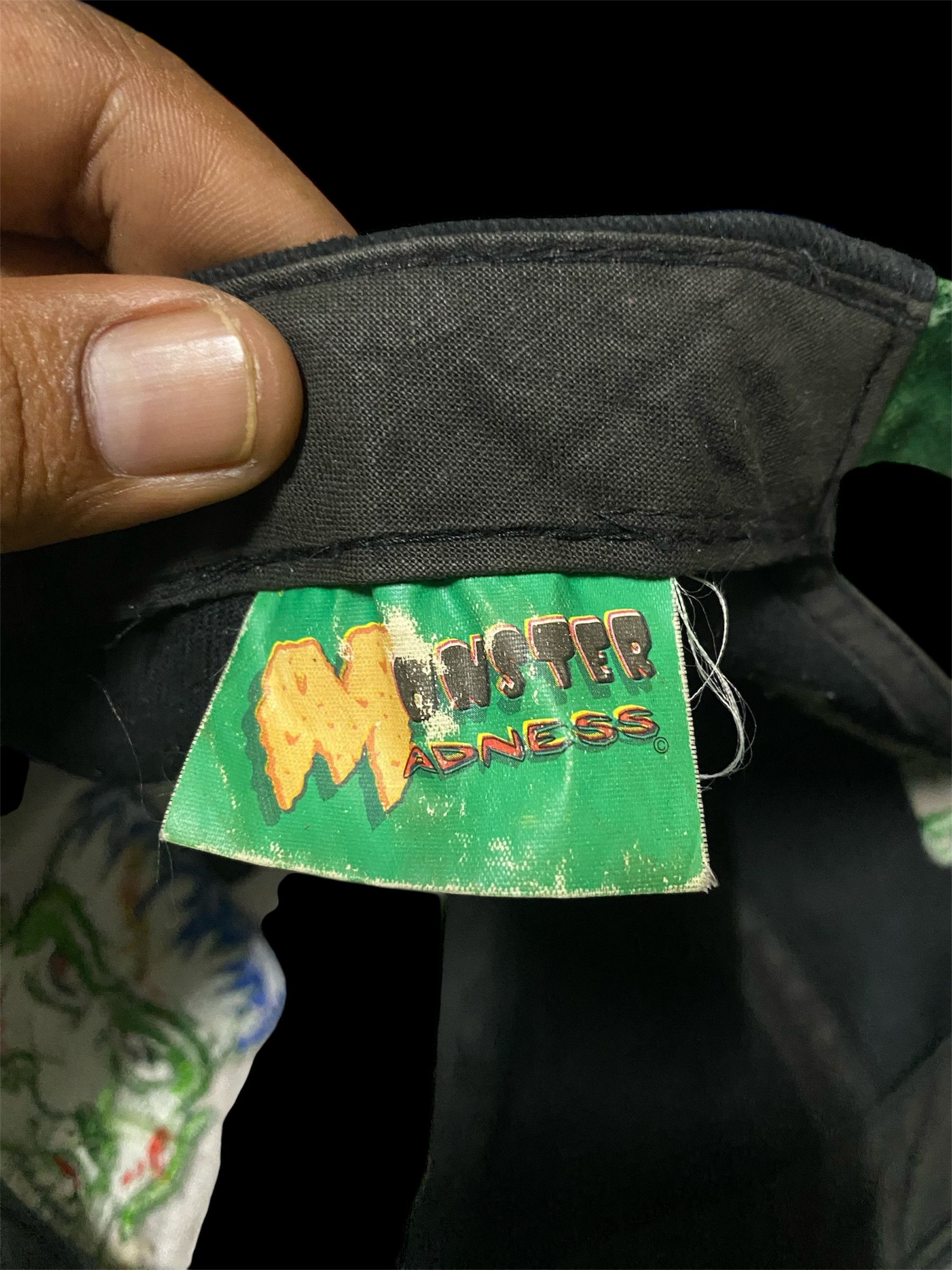 Vintage Vintage Frankenstein Monster Movie Embroidery Strap Back Cap Size ONE SIZE - 11 Thumbnail