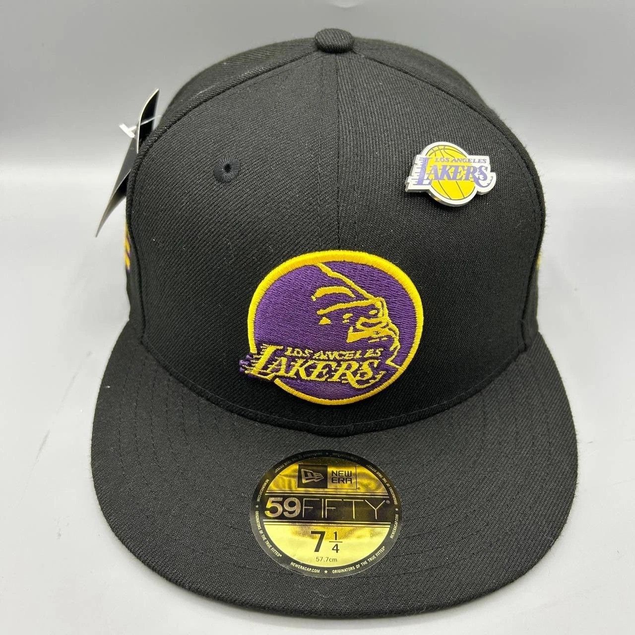 New Era × Stussy Stussy x New Era LA Cap (Black, 7 1/4) | Grailed