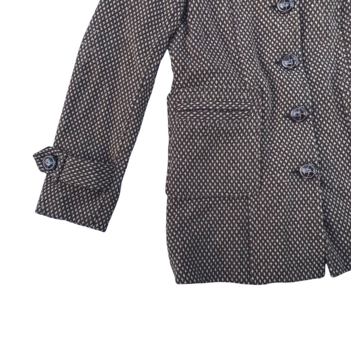14th Addiction × If Six Was Nine × Japanese Brand Honey Suck Le Rose Faux Fur Wool Jacket LGB If Six Was Nine Size L / US 10 / IT 46 - 4 Thumbnail