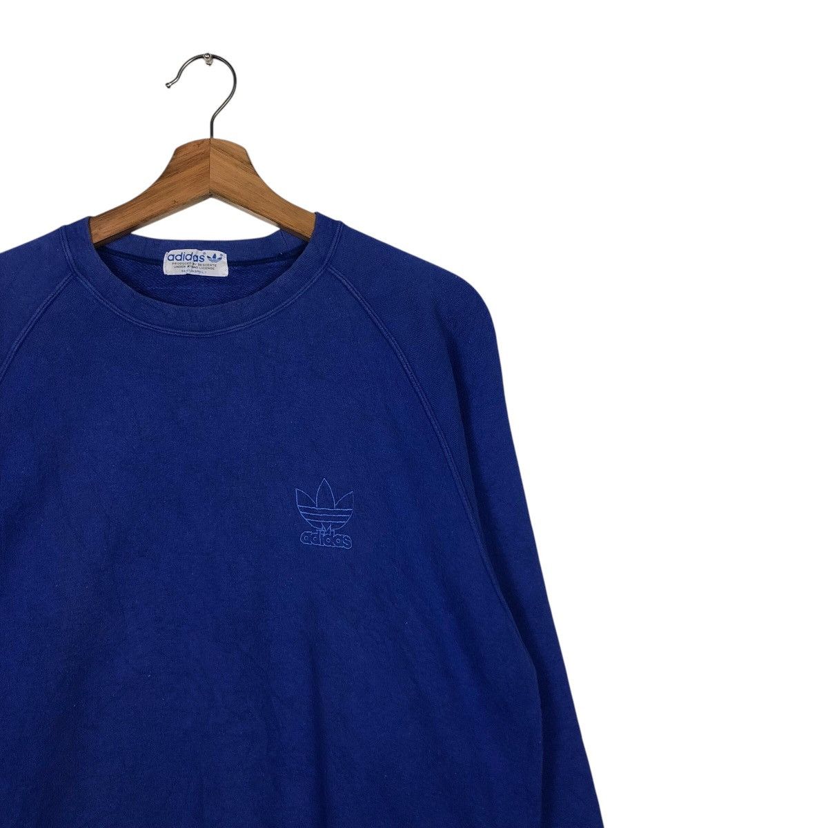 Adidas 📌Vintage 80's Adidas Sweatshirt Long Sleeve Size US L / EU 52-54 / 3 - 7 Thumbnail