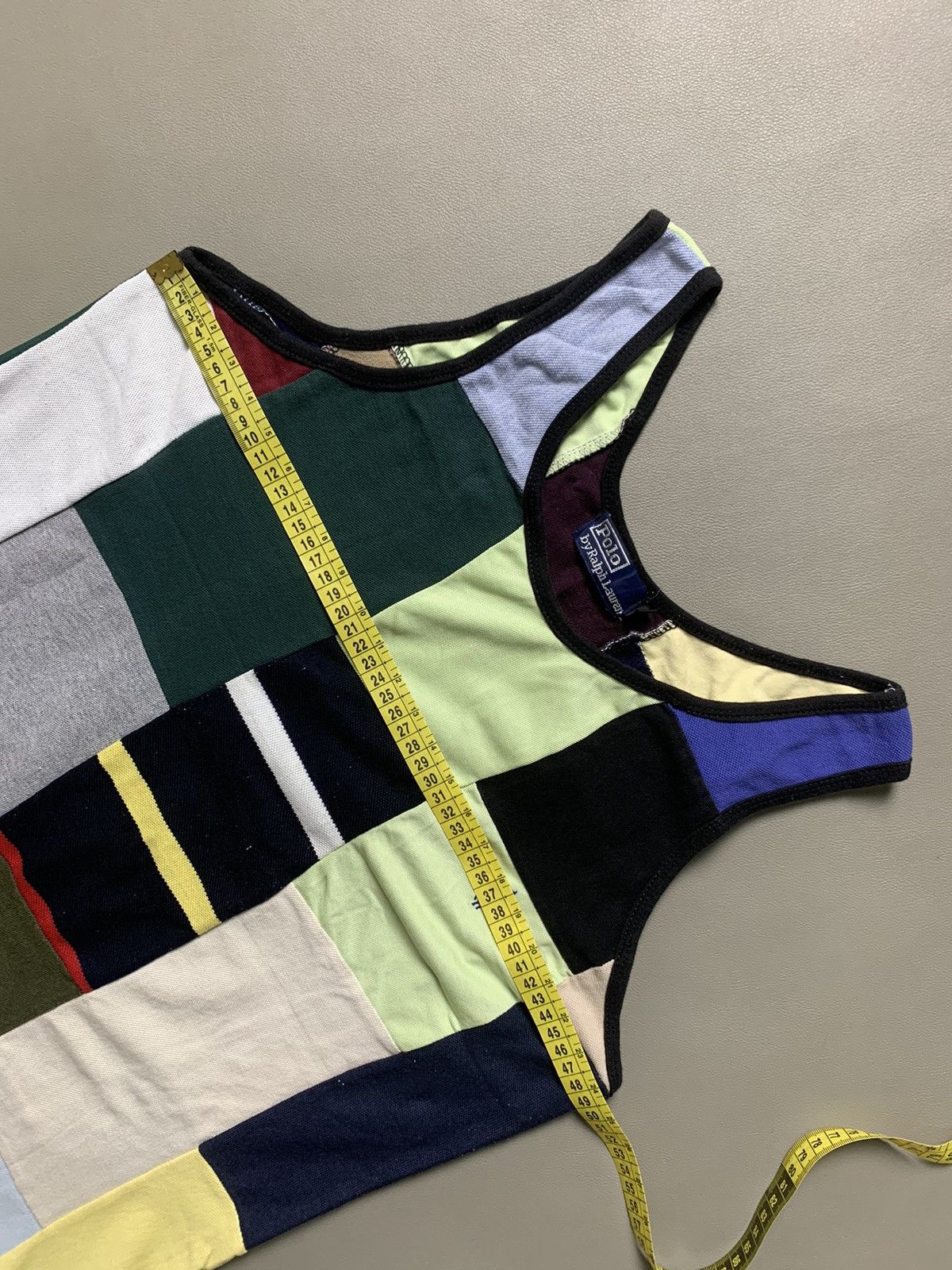Polo Ralph Lauren × Ralph Lauren Vintage Polo Ralph Lauren Patchwork Size US L / EU 52-54 / 3 - 8 Thumbnail