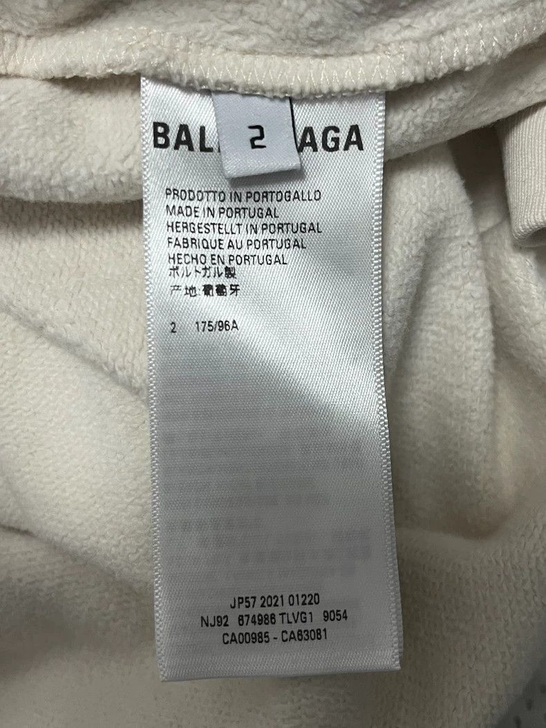 Balenciaga Balenciaga Beige Ski Hooded Sweatshirt Size US M / EU 48-50 / 2 - 5 Thumbnail