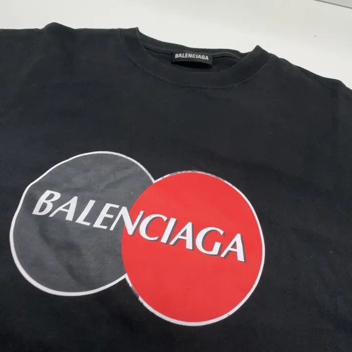 Balenciaga Balenciaga Balenciaga Logo Print Loose Fit TShirt for Men Size US S / EU 44-46 / 1 - 5 Thumbnail