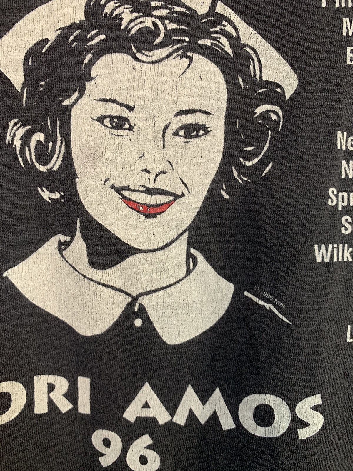 Band Tees × Vintage RARE* Vintage 1996 Tori Amos Recovering Christian Tour Shirt Size US M / EU 48-50 / 2 - 7 Thumbnail