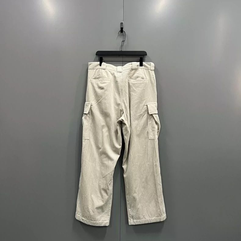 Prada Prada Size L Corduroy triangle standard workwear pants 250 Size US 28 / EU 44 - 2 Thumbnail