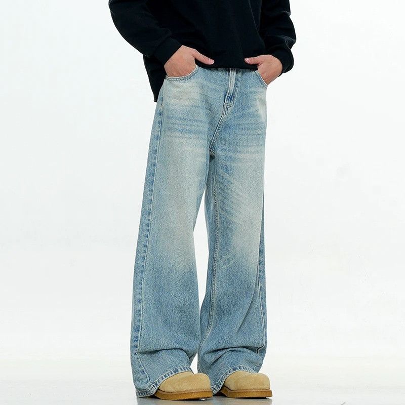 Jean Korean Style Casual Flare Jeans Size US 32 / EU 48 - 4 Thumbnail