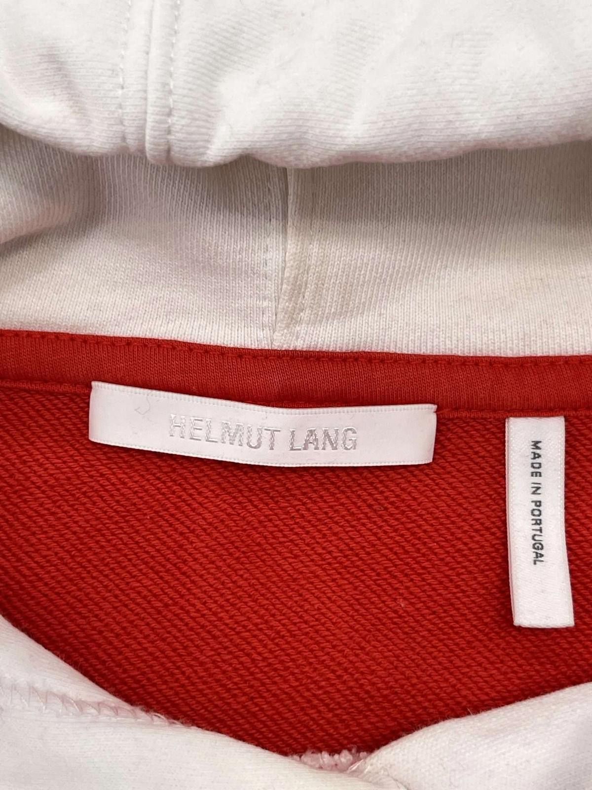 Helmut Lang Helmut Lang Lifeguard Hoodie Red/White M Used Size US M / EU 48-50 / 2 - 8 Thumbnail