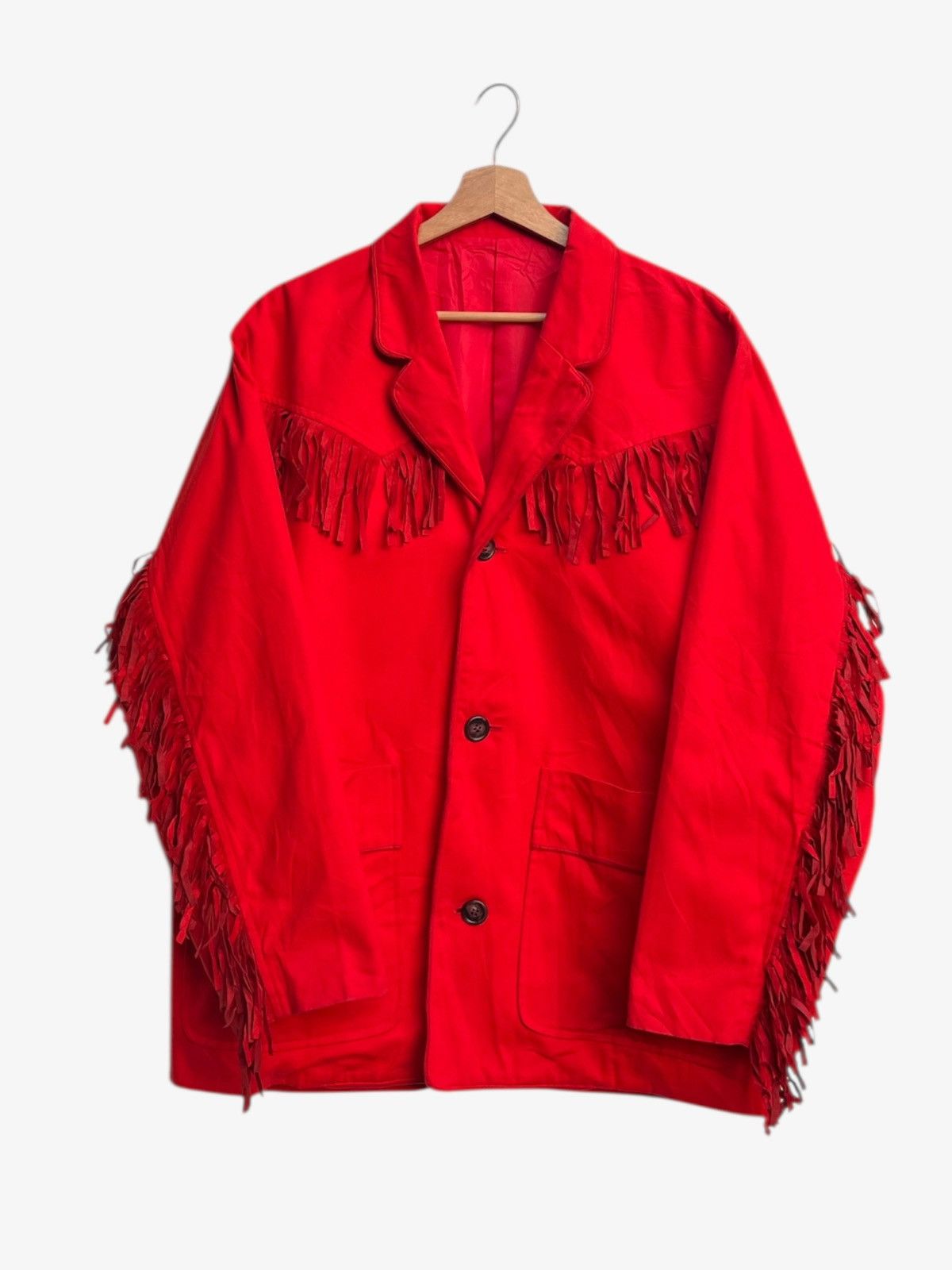 Hai Sporting Gear Vintage Hai Sporting Gear Western Fringe Jacket Size US M / EU 48-50 / 2 - 1 Thumbnail