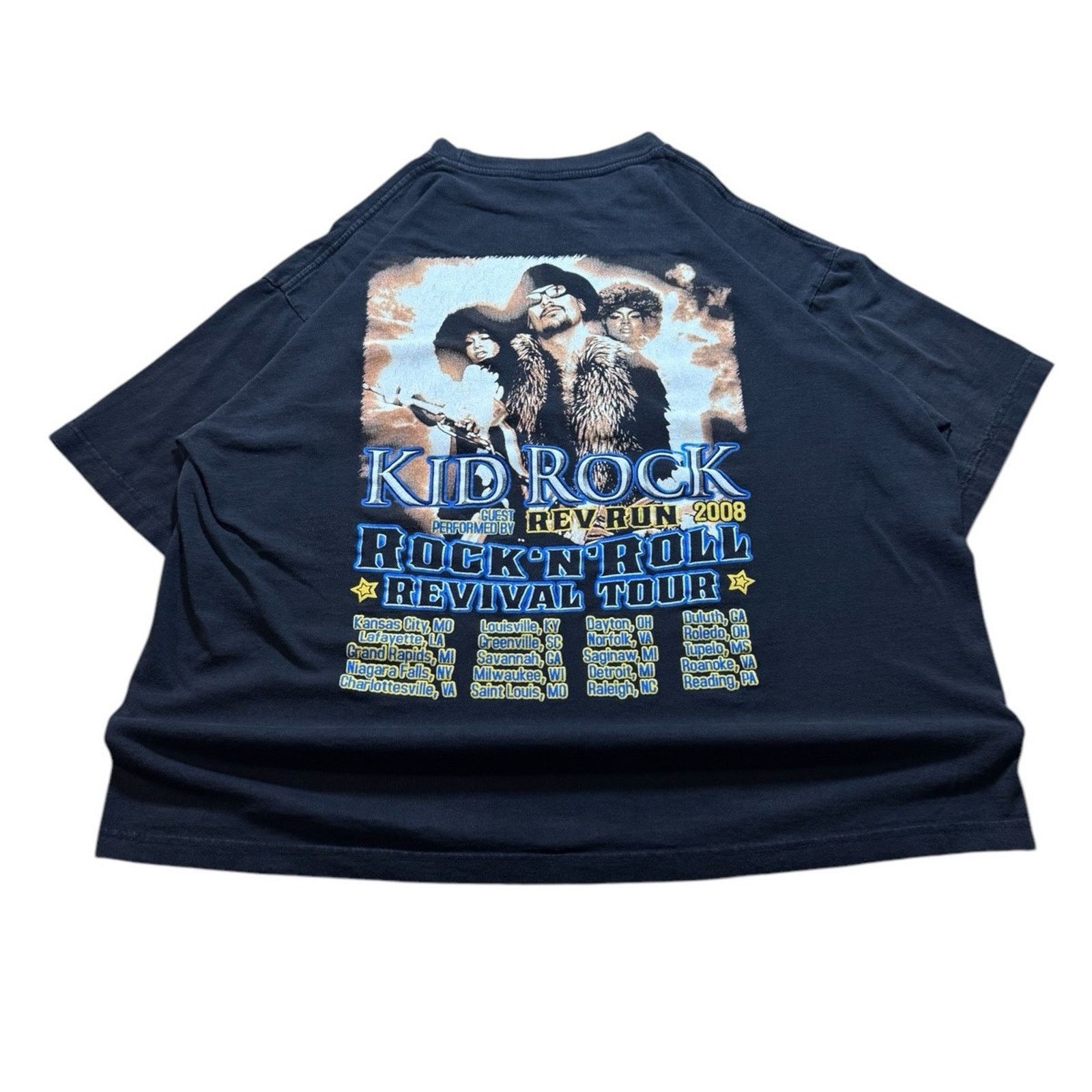 Other Y2K T-shirt Kid Rock Rock 'n' Roll Revival Tour 2008 Size XL Size US XL / EU 56 / 4 - 2 Thumbnail
