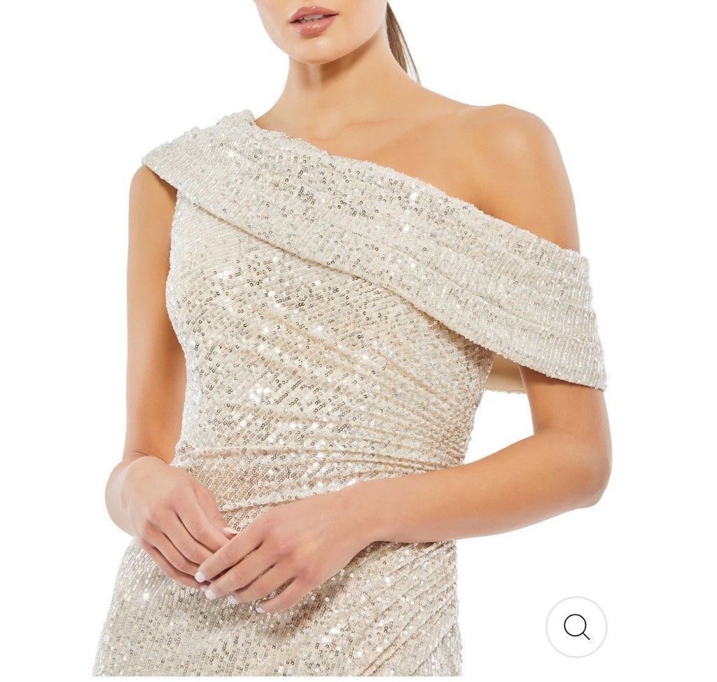 Mac Duggal Women's Mac Duggal Dress, Size 8, Champagne Size M / US 6-8 / IT 42-44 - 3 Thumbnail