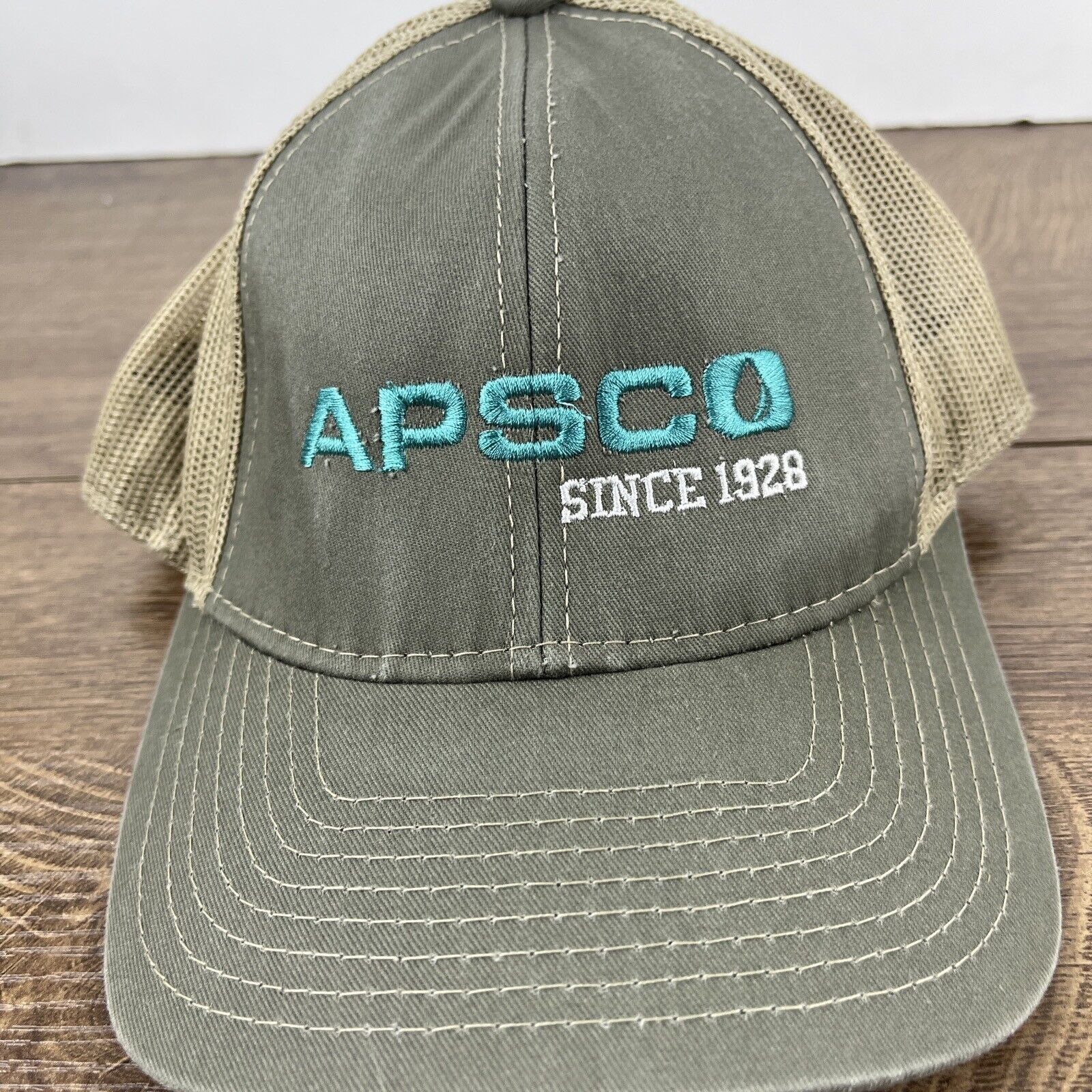Other Apsco Hat Apsco 1928 Hat Gray Hat Adjustable Gray Adult Size Size ONE SIZE - 6 Thumbnail