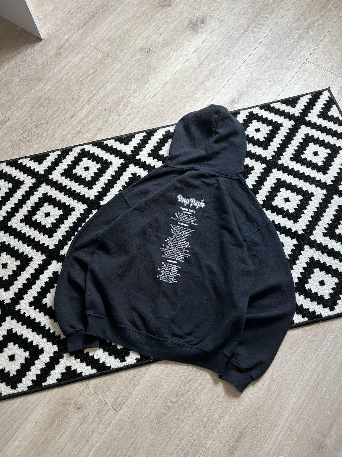 Vintage Vintage Deep Purple 2010 big logo y2k rock zip-hoodies Size US M / EU 48-50 / 2 - 2 Thumbnail