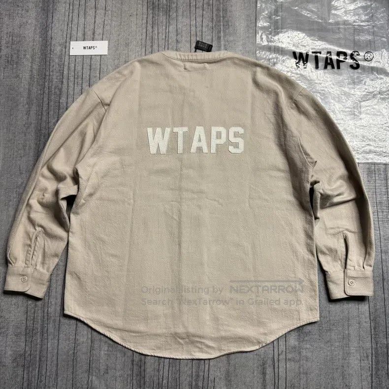 Wtaps Wtaps Flannel collarless shirt coat Size US M / EU 48-50 / 2 - 2 Thumbnail