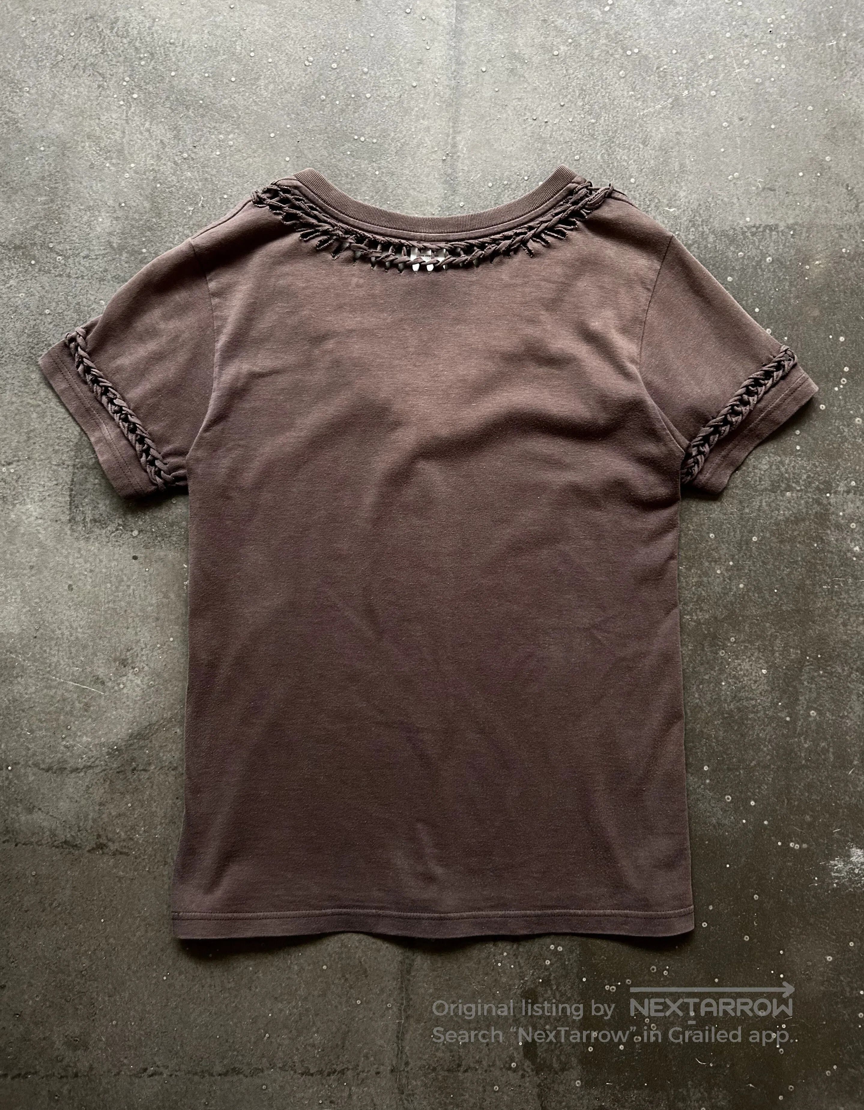 Number (N)ine number nine woven short sleeve shirt. Size US M / EU 48-50 / 2 - 4 Thumbnail