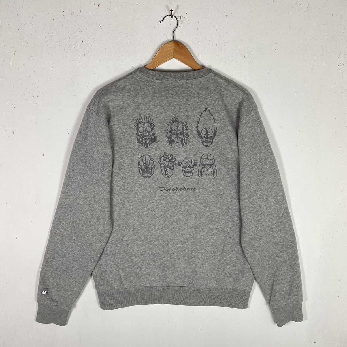 Anime DOROHEDORO Anime Graphic Crewneck Sweatshirt Jumper Size US L / EU 52-54 / 3 - 2 Thumbnail