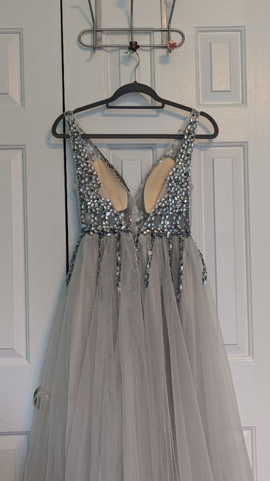 Designer Women's HongfuYu Dress, Gray, Size 2 Size XS / US 0-2 / IT 36-38 - 5 Thumbnail