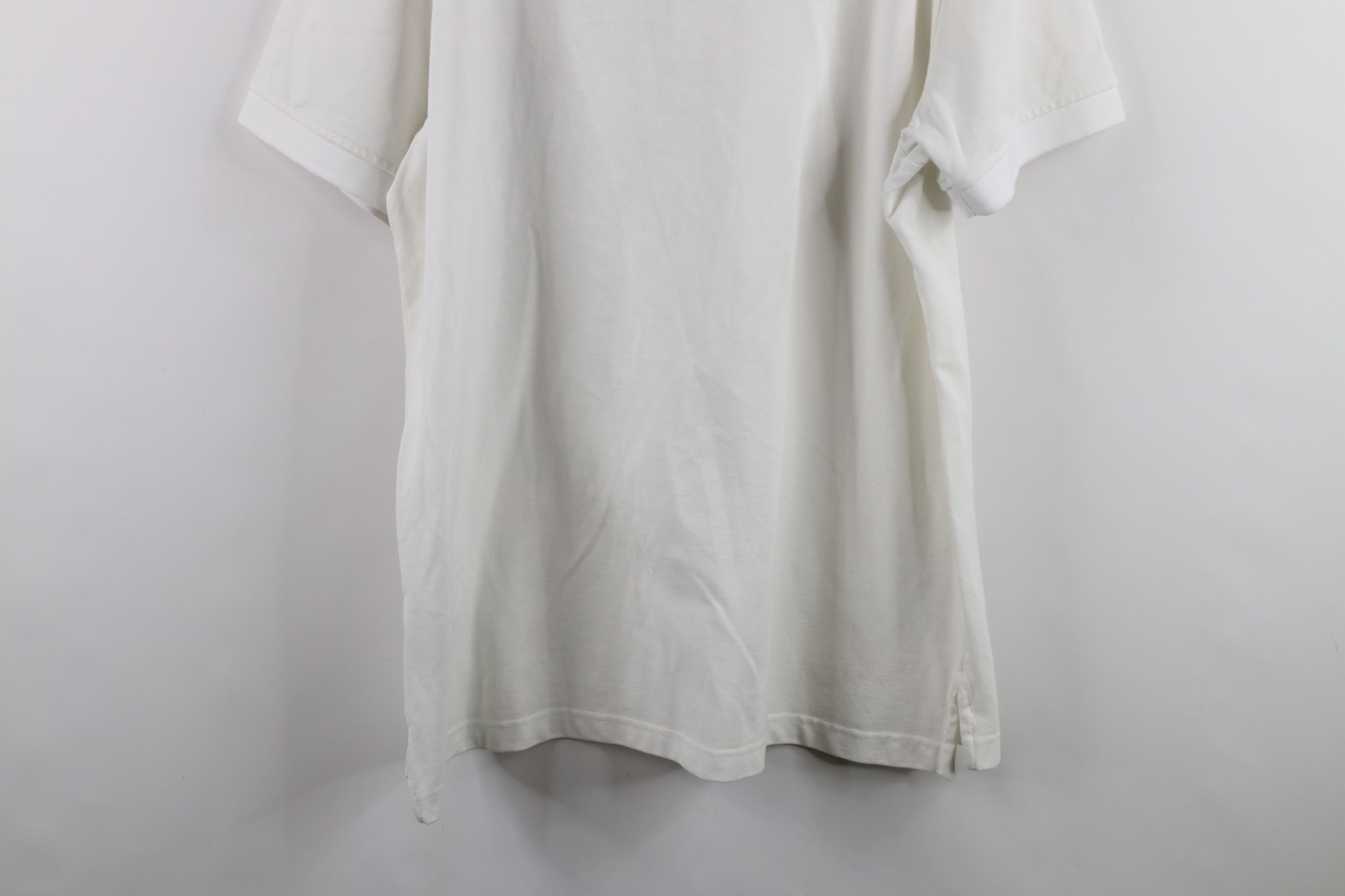 Brooks Brothers × Vintage Brooks Brothers Pique Cotton Performance Collared Polo White Size US XL / EU 56 / 4 - 12 Thumbnail