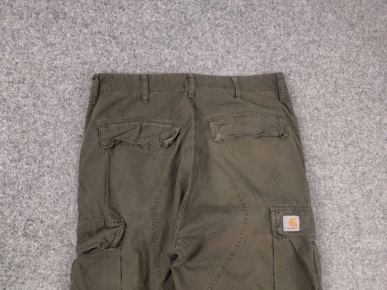 Carhartt Vintage 90's Carhartt Ripstop Cargo Baggy pants USA Style Size US 34 / EU 50 - 12 Thumbnail