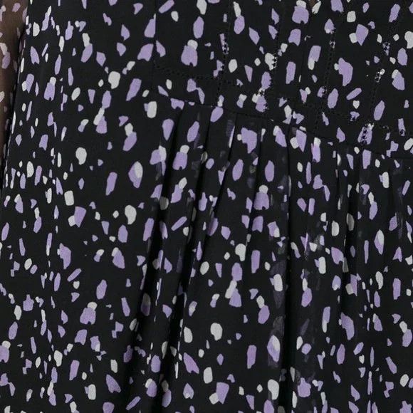Diane von Furstenberg DVF Aria Chiffon Tunic Dress Size S / US 4 / IT 40 - 12 Thumbnail