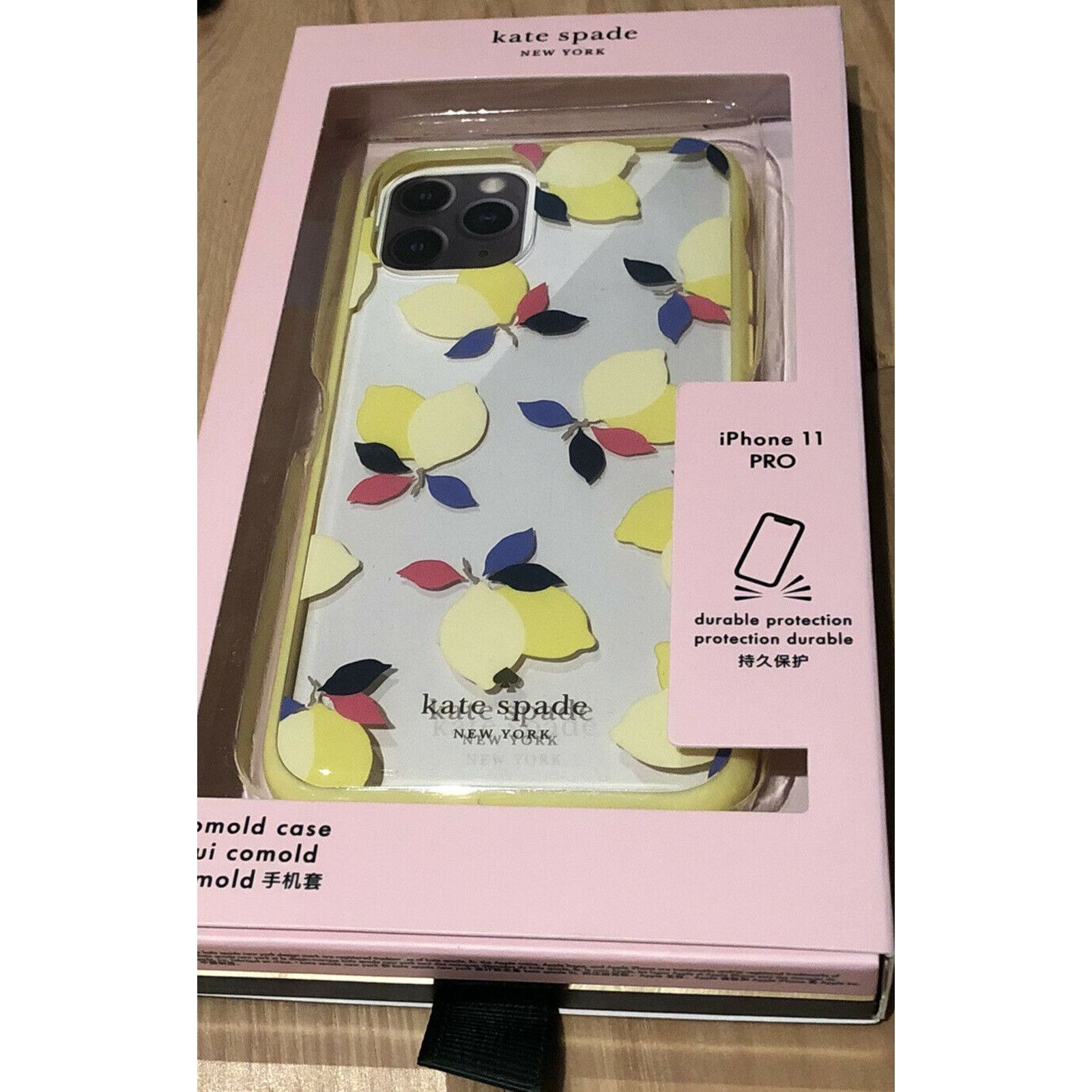 Kate Spade Kate Spade Clear Lemons Prints IPhone 11 Pro New Phone Case Size ONE SIZE - 2 Thumbnail