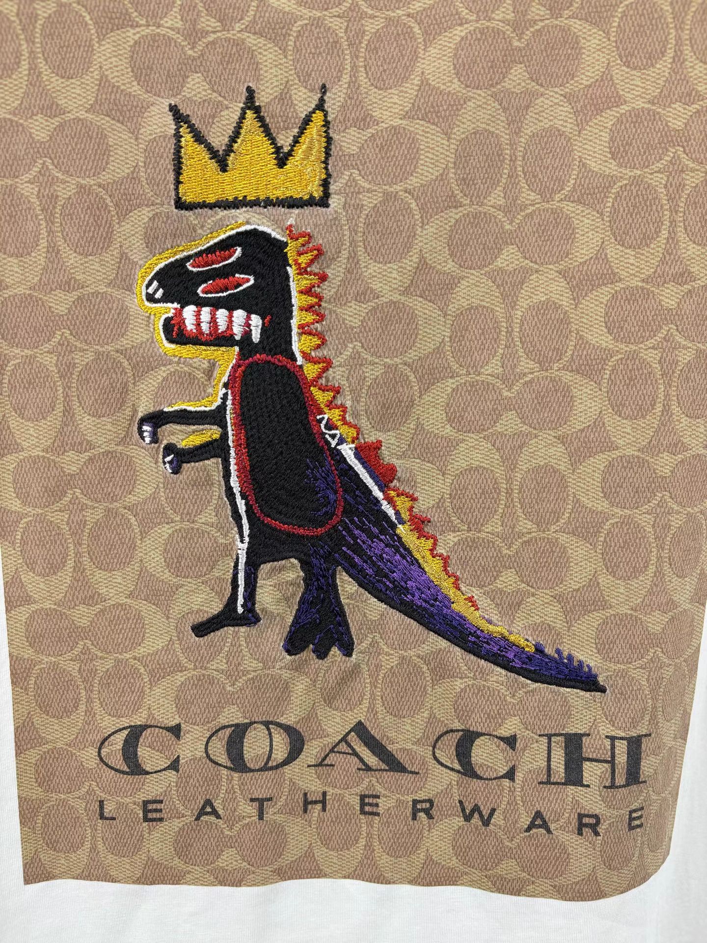Coach COACH × JEAN Dinosaur Print Short Sleeve Tee Size US XL / EU 56 / 4 - 3 Thumbnail