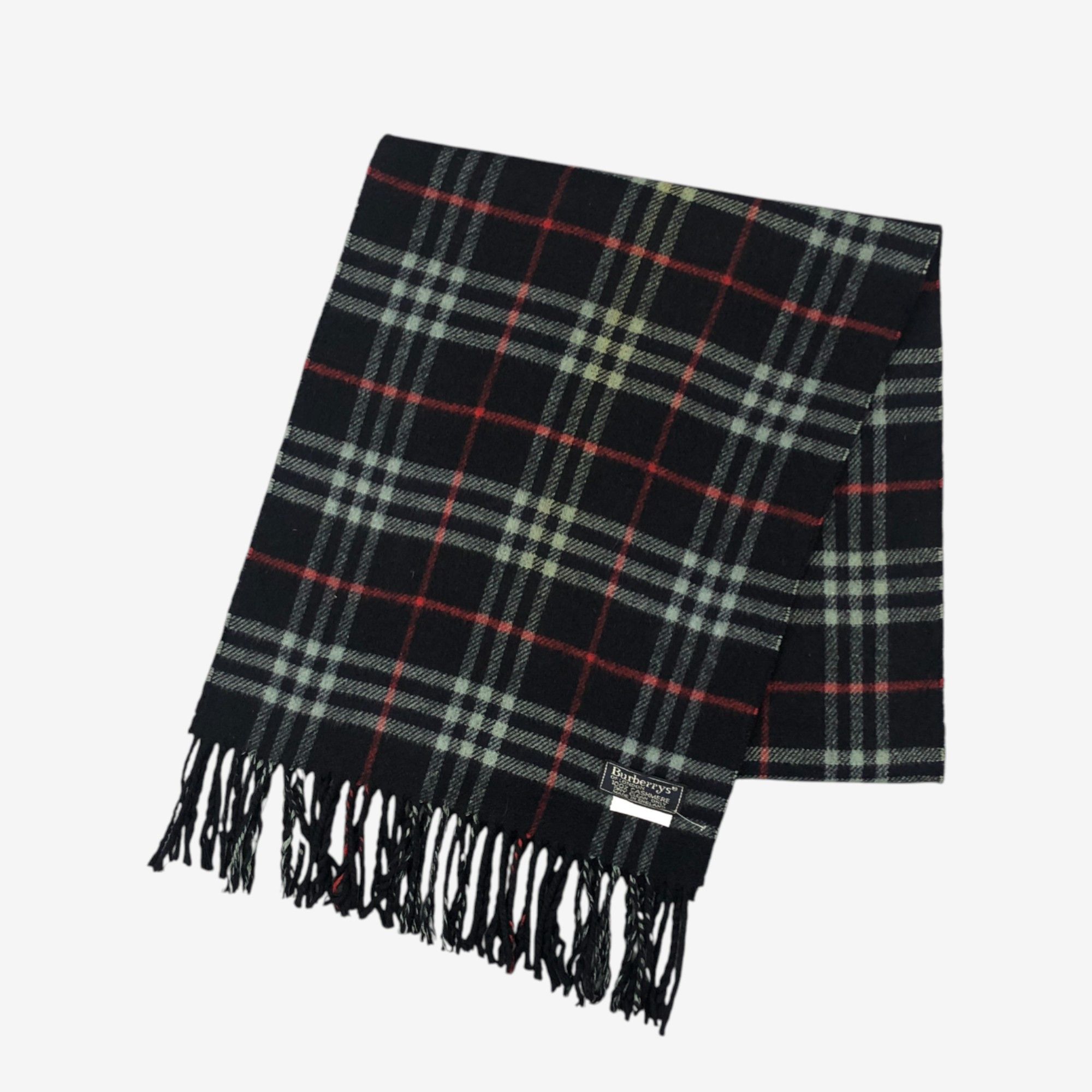 Burberry Vintage Burberry Scarf Muffler Wool Nova Check Scarves Size ONE SIZE - 3 Thumbnail