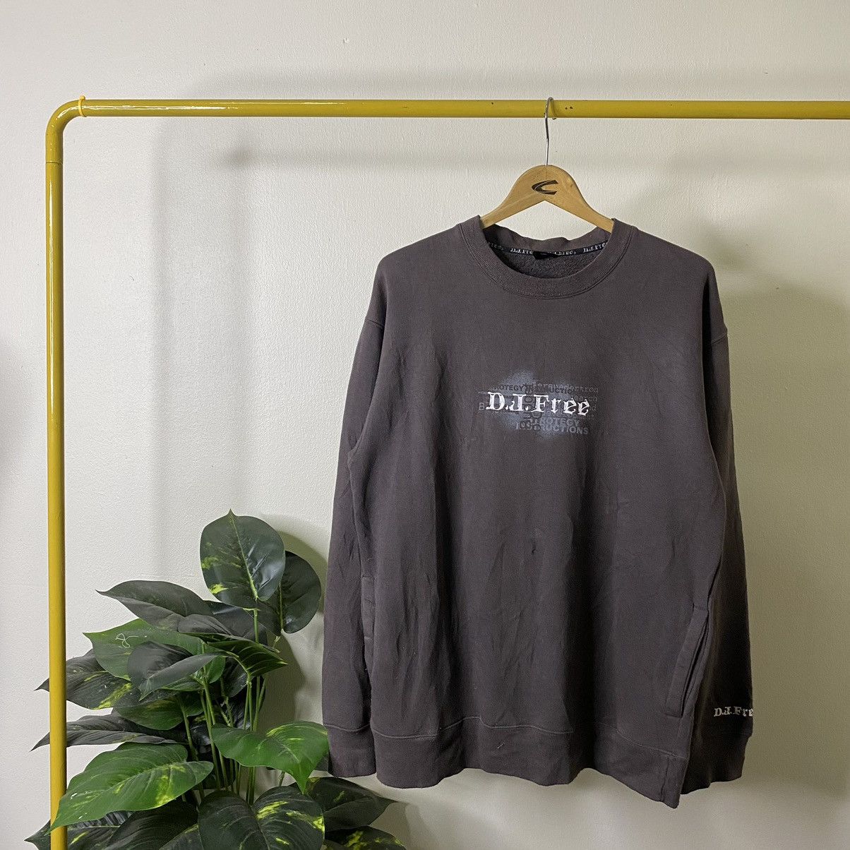Affliction × If Six Was Nine × Japanese Brand DJ Free Seditionaries Poem Affliction Style Cyber Punk Sweat Size US L / EU 52-54 / 3 - 6 Thumbnail