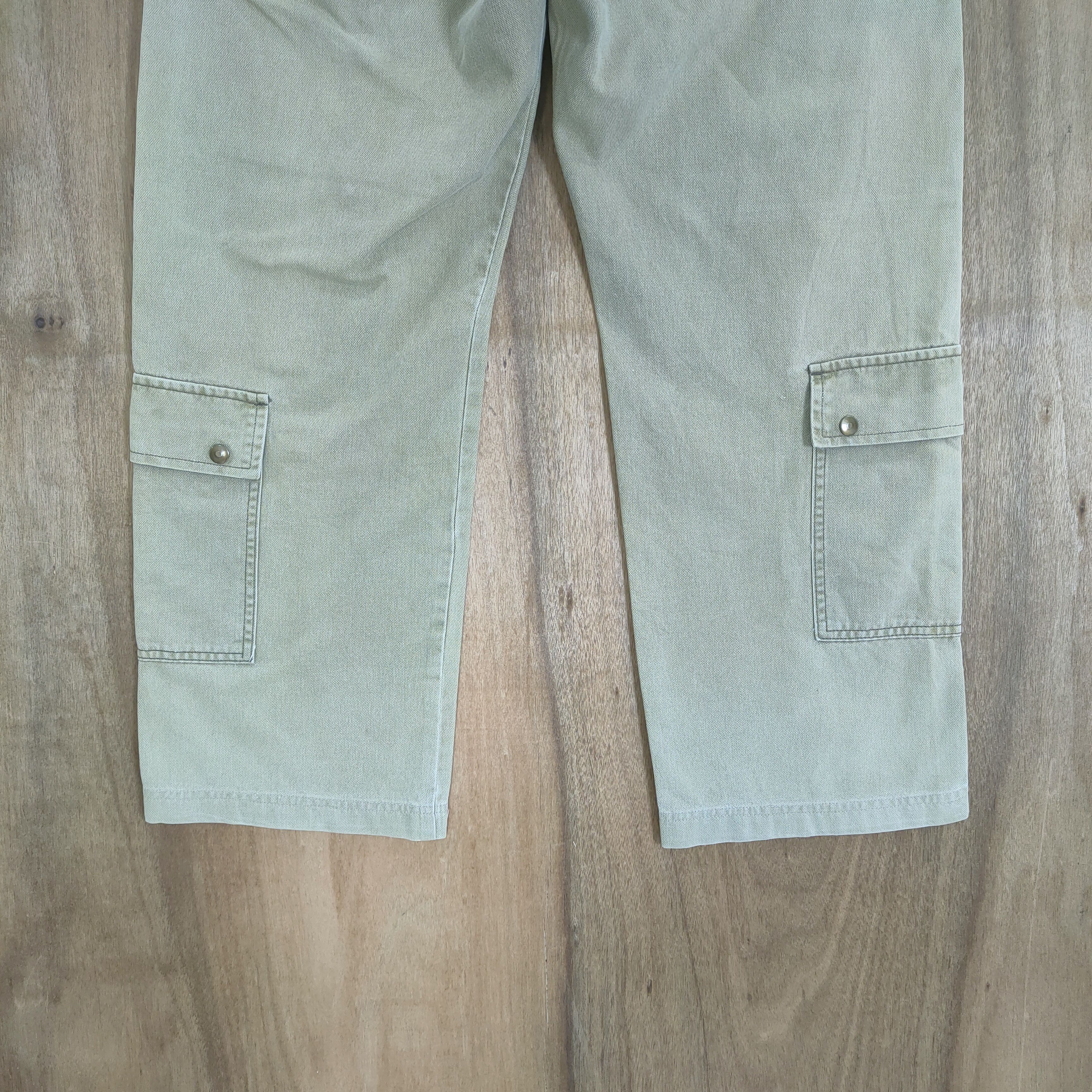 Japanese Brand SAMJEAN MULTIPOCKET CARGO PANTS Size US 34 / EU 50 - 6 Thumbnail
