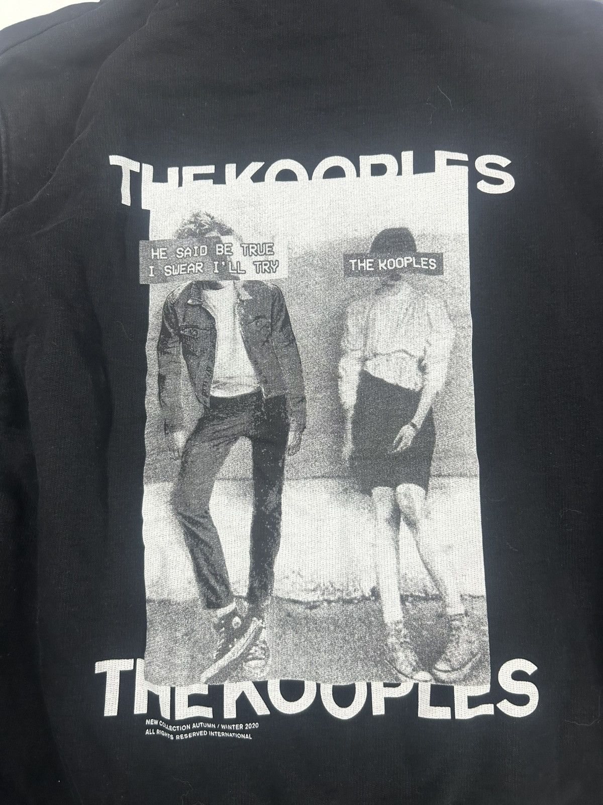 The Kooples SMALL MENS THE KOOPLES HOODY SWEATSHIRT 2020 Size US S / EU 44-46 / 1 - 7 Thumbnail