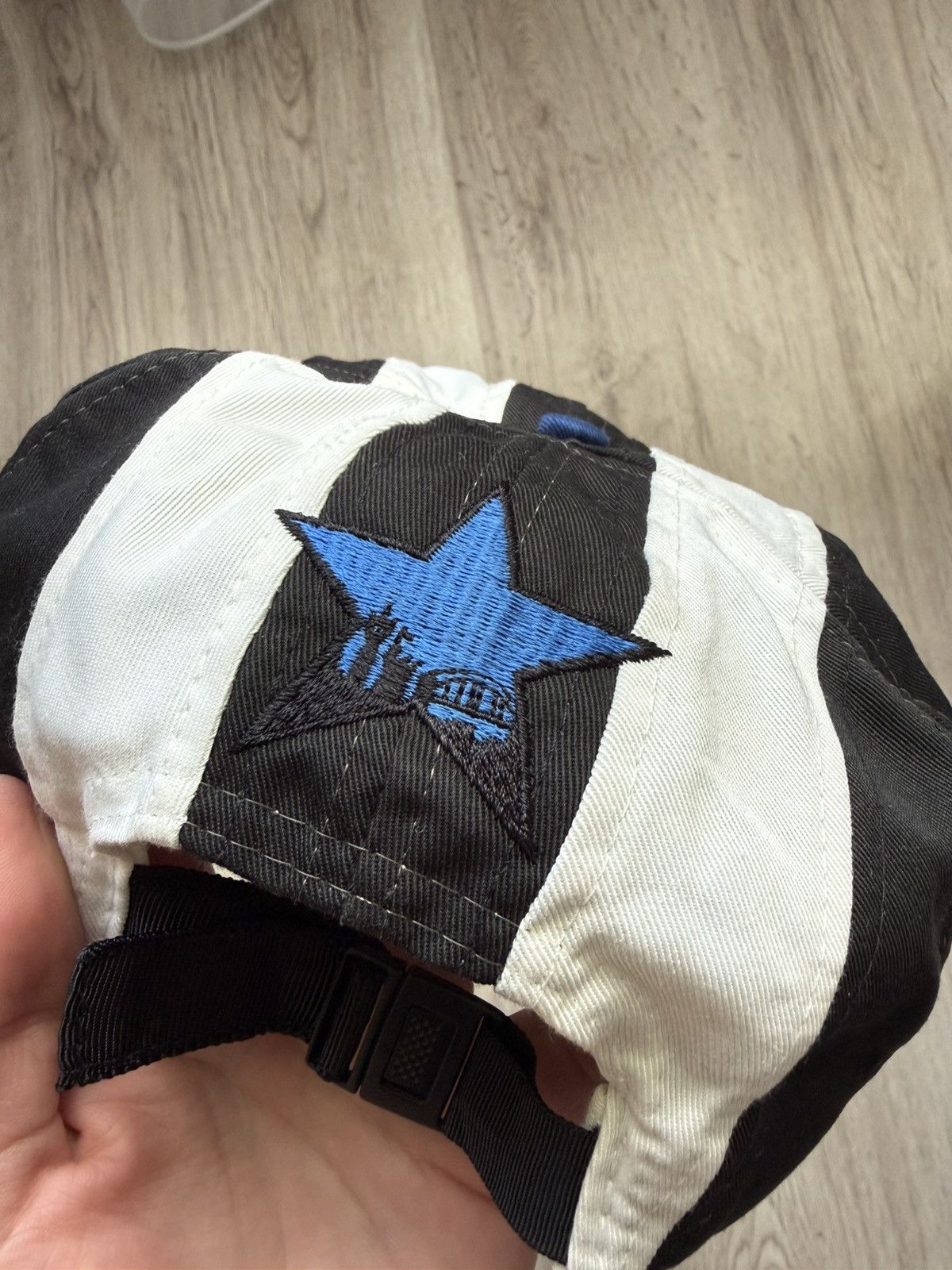 Adidas Rare vintage Adidas New Castle United black/white cap Size ONE SIZE - 4 Thumbnail