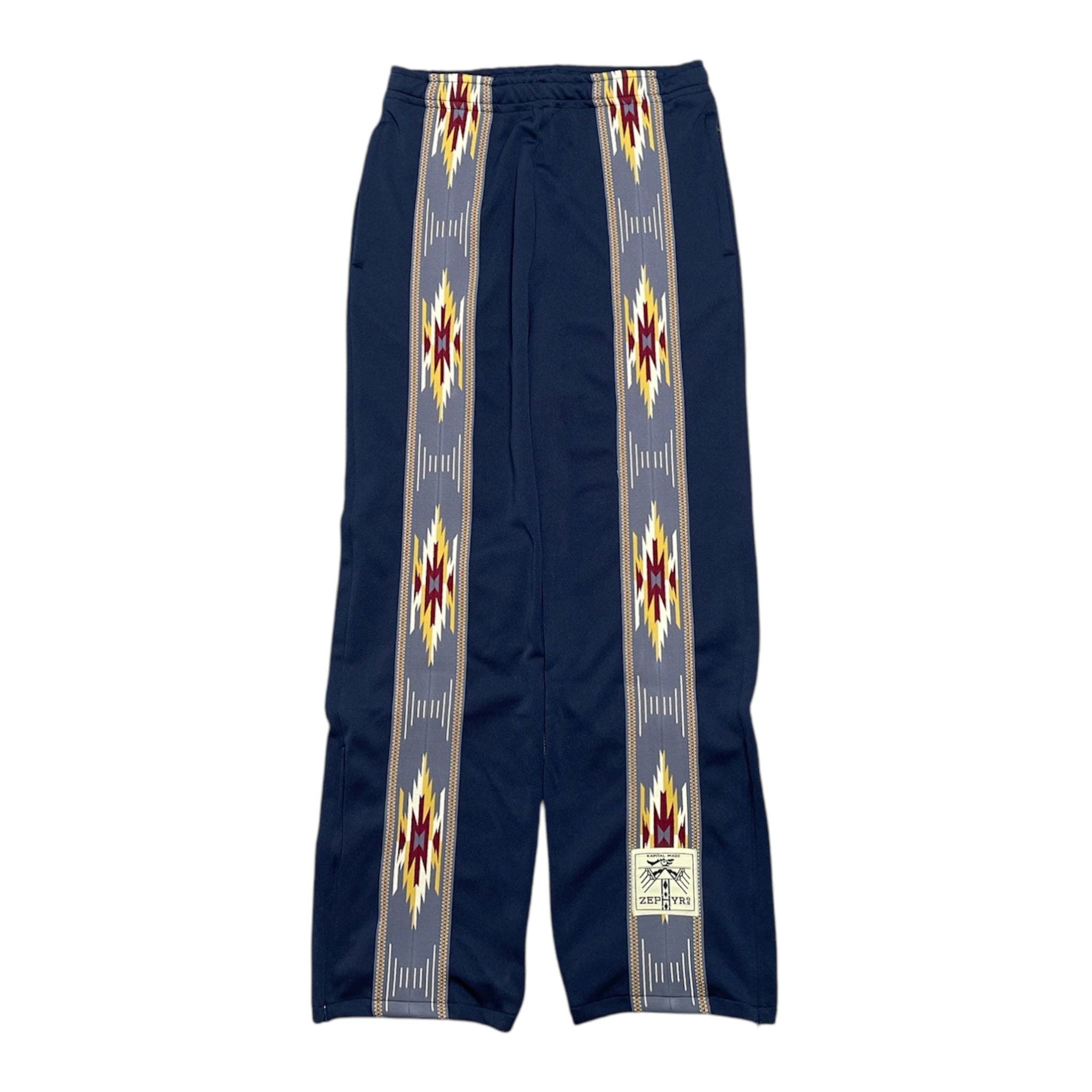 Kapital Jersey Kochi Track Pants Navy Blue Zephyr Size US 40 / EU 56 - 1 Thumbnail