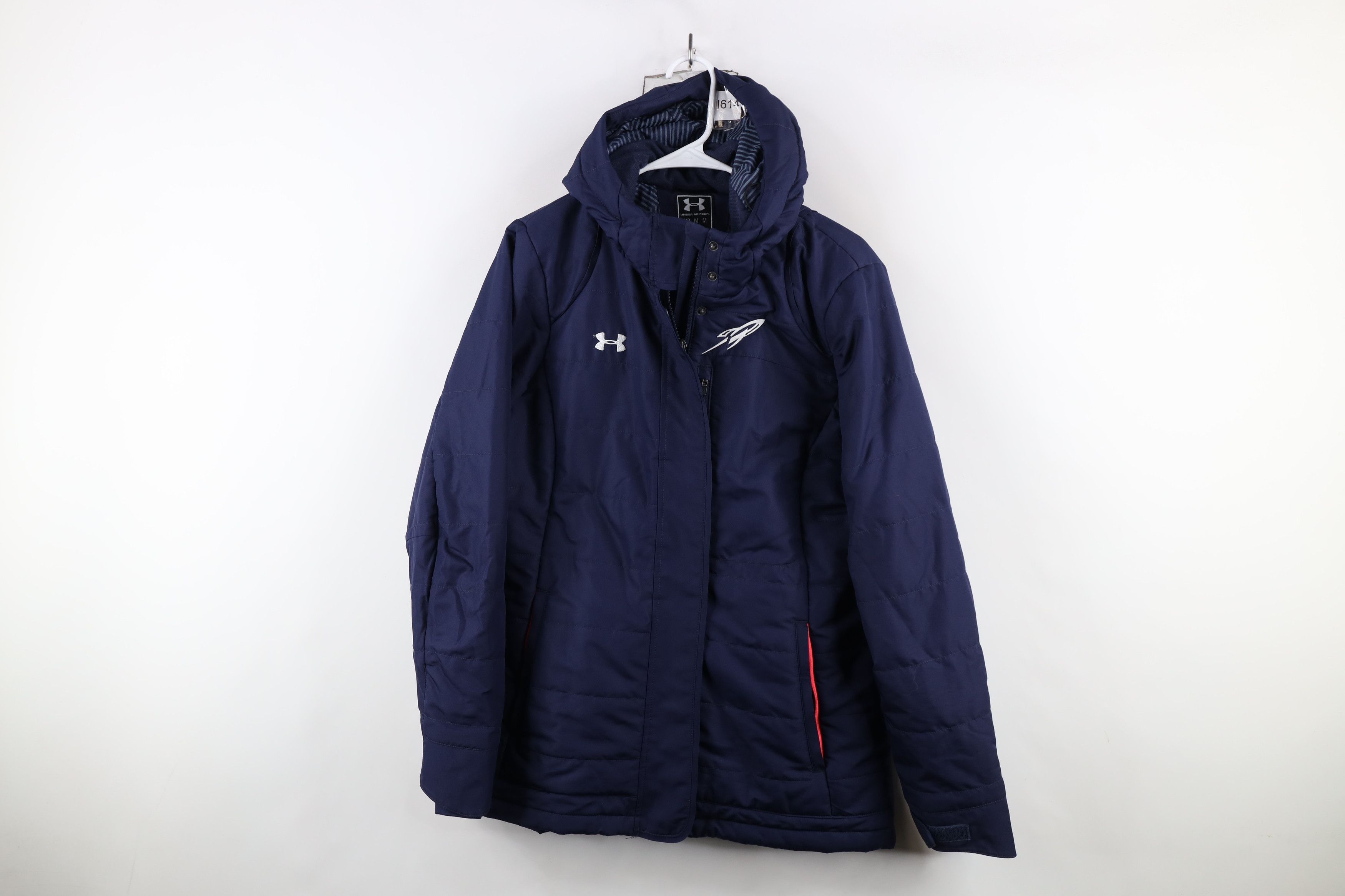 Under Armour × Vintage Under Armour University of Toledo Hooded Puffer Jacket Size M / US 6-8 / IT 42-44 - 1 Thumbnail