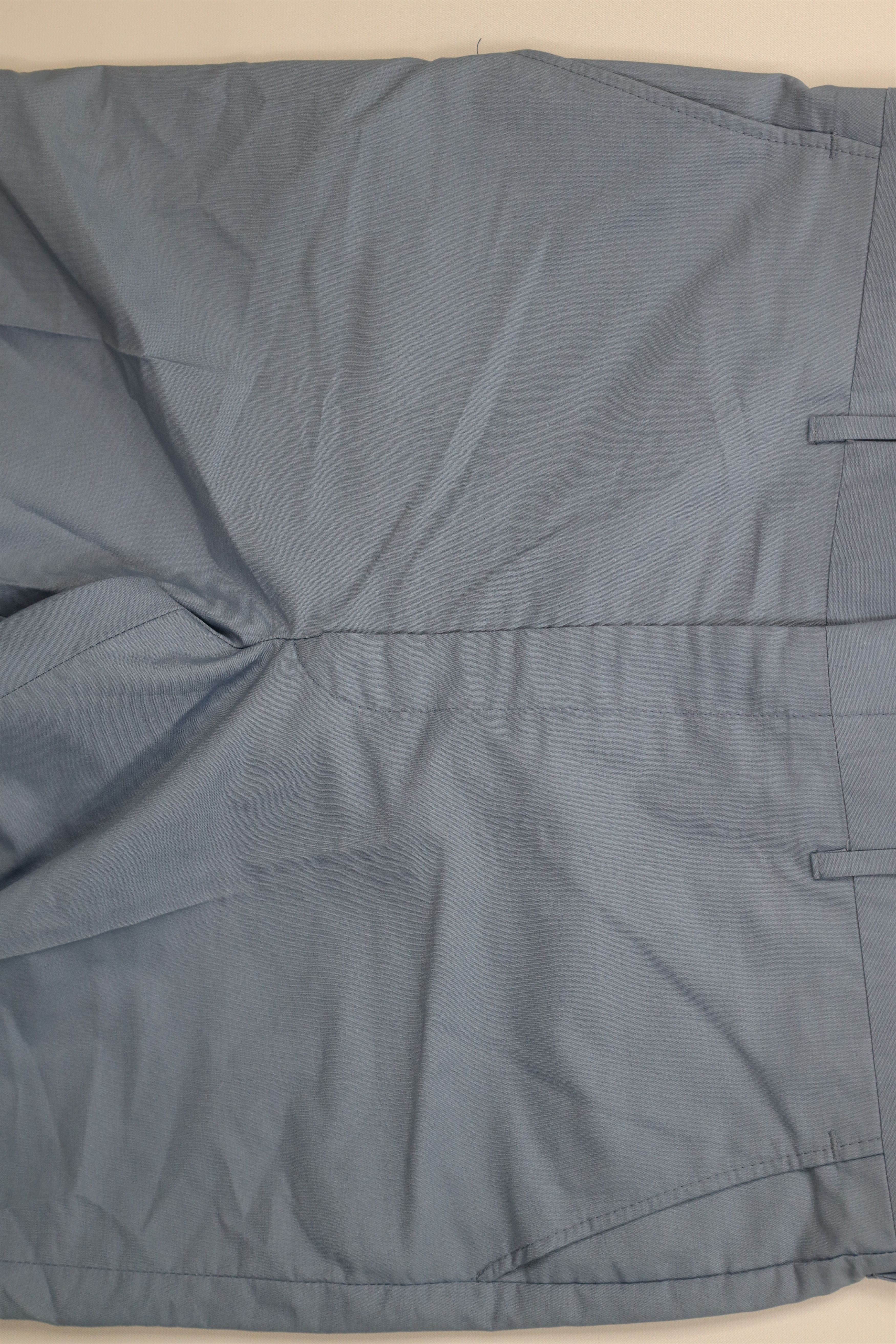 Vintage Vintage 70s Streetwear Above Knee Chino Shorts Light Blue Size US 34 / EU 50 - 3 Thumbnail