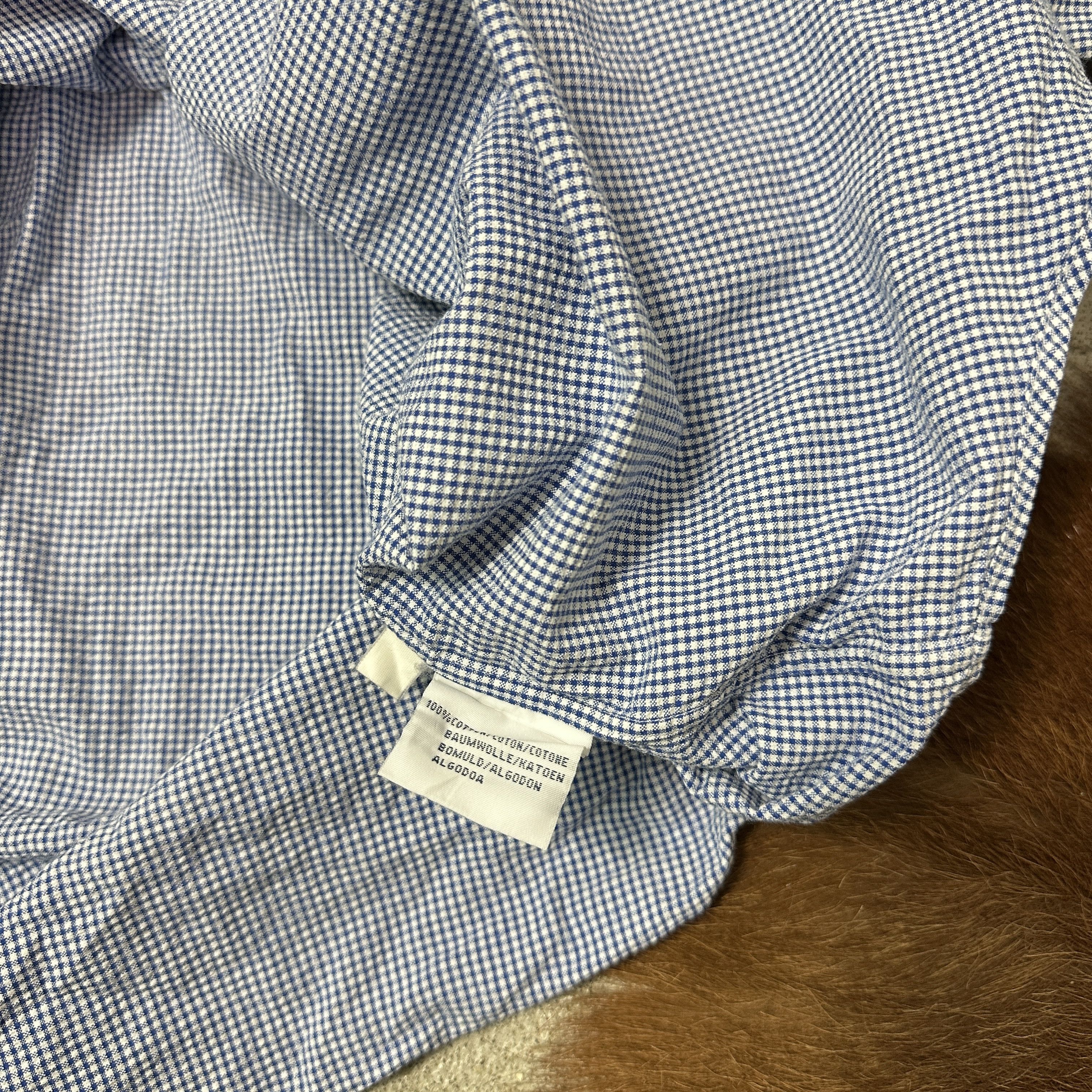 Polo Ralph Lauren Vintage Vichy Gingham Polo Ralph Lauren Button Down Shirt Size US L / EU 52-54 / 3 - 7 Thumbnail